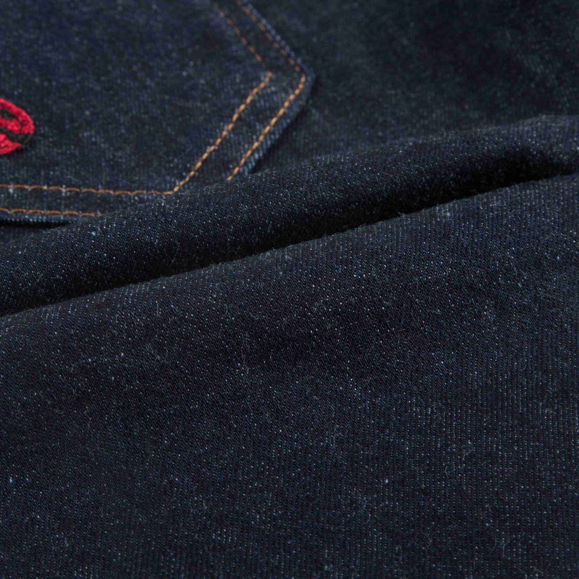 Girls Dark Blue Cotton Jeans