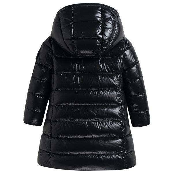 Girls Black "Moka" Down Padded Coat