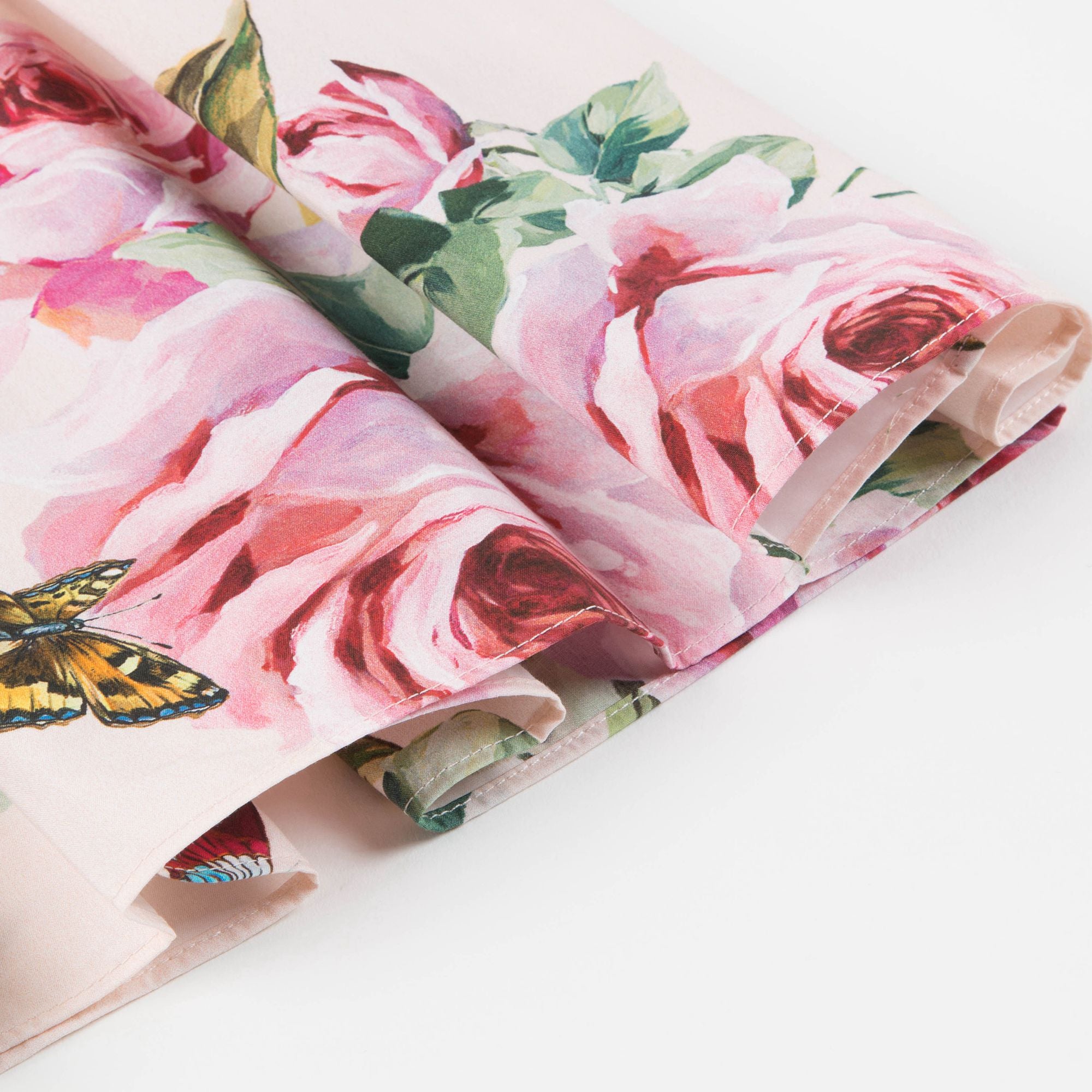 Girls Pale Pink & Rose "Butterfly" Dress