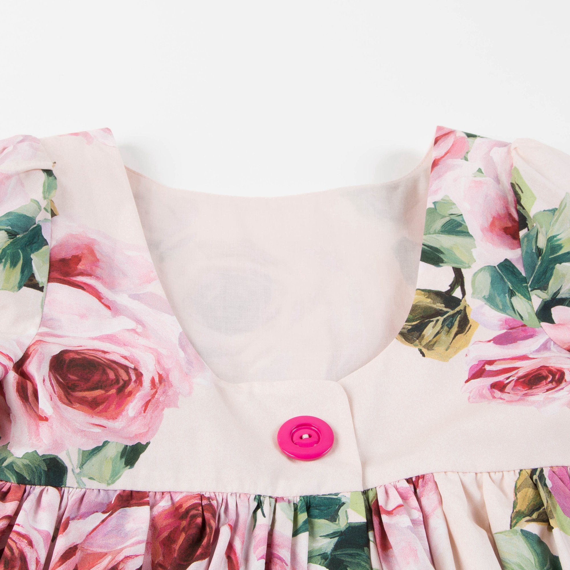 Girls Pale Pink & Rose "Butterfly" Dress