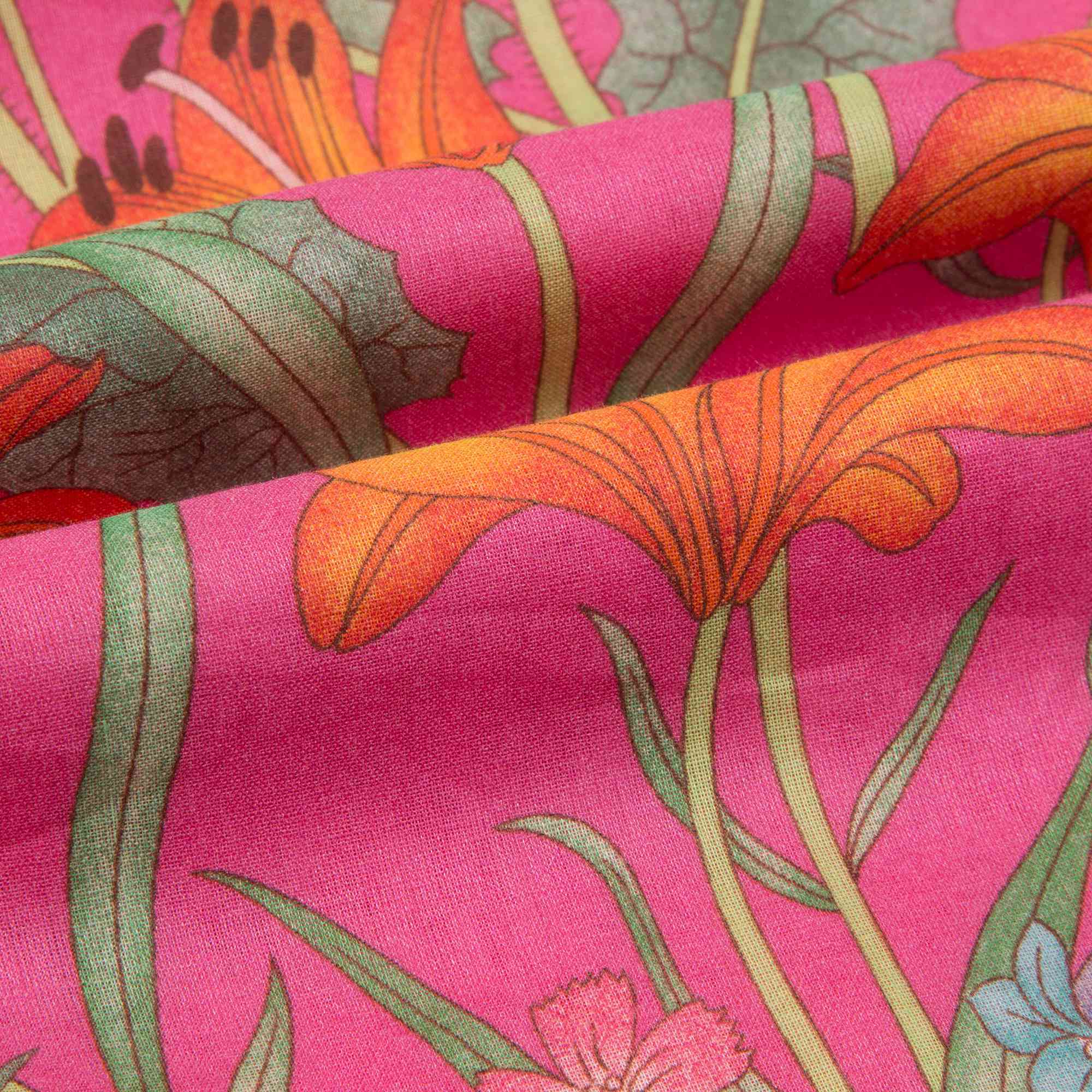 Girls Pink Printed Dress