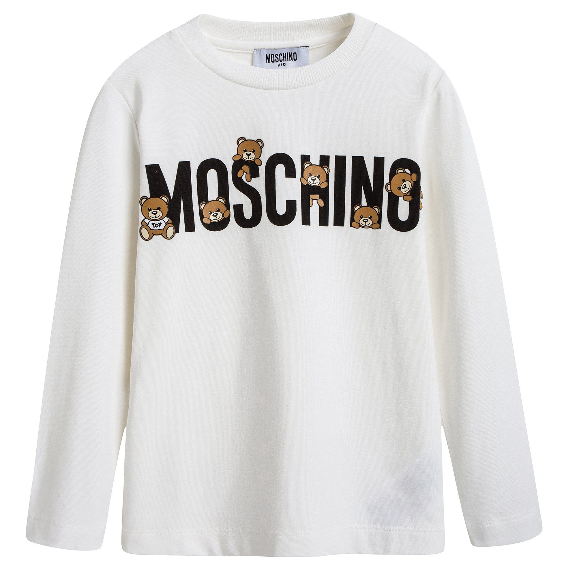 Boys & Girls Ivory Logo T-shirt