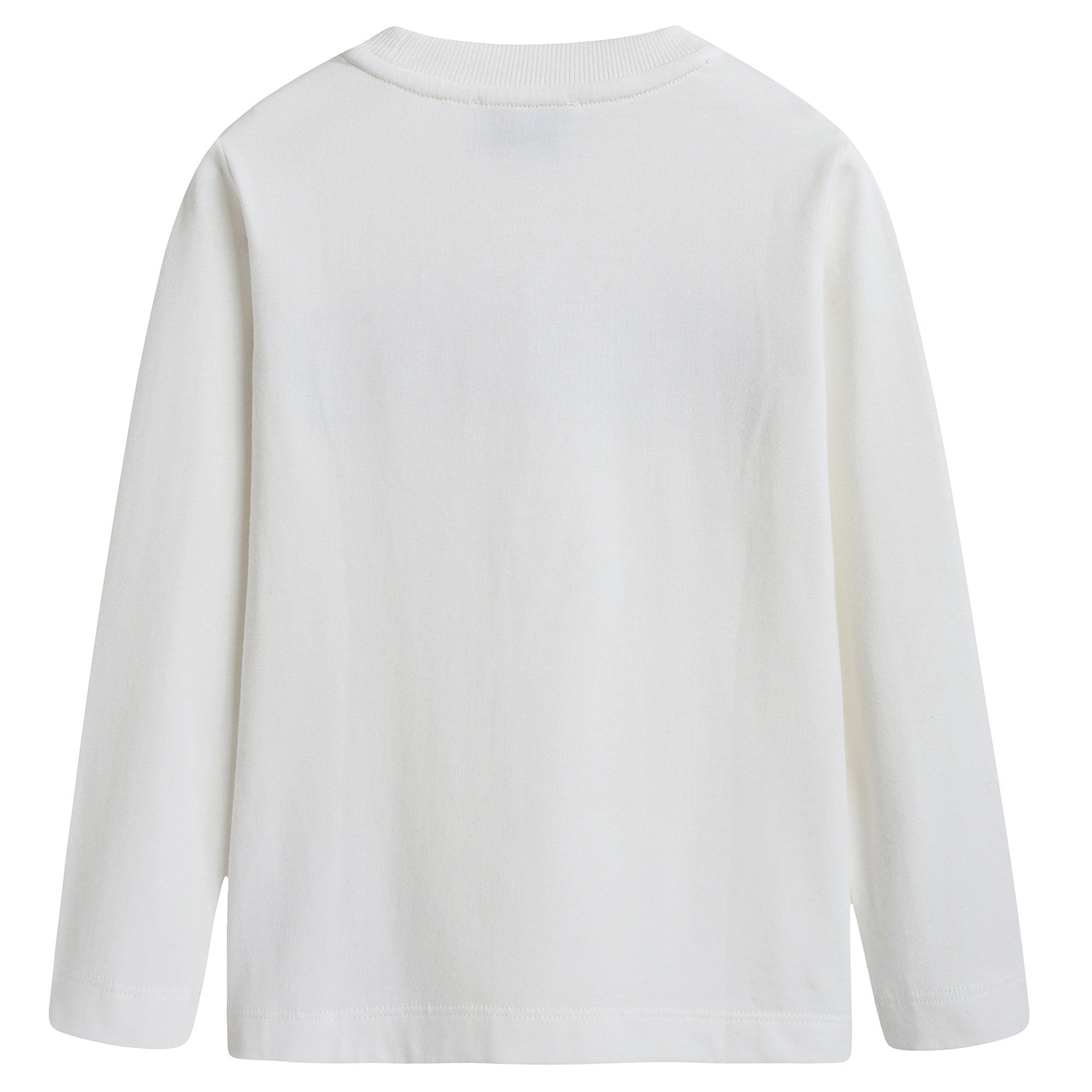 Boys & Girls Ivory Logo T-shirt