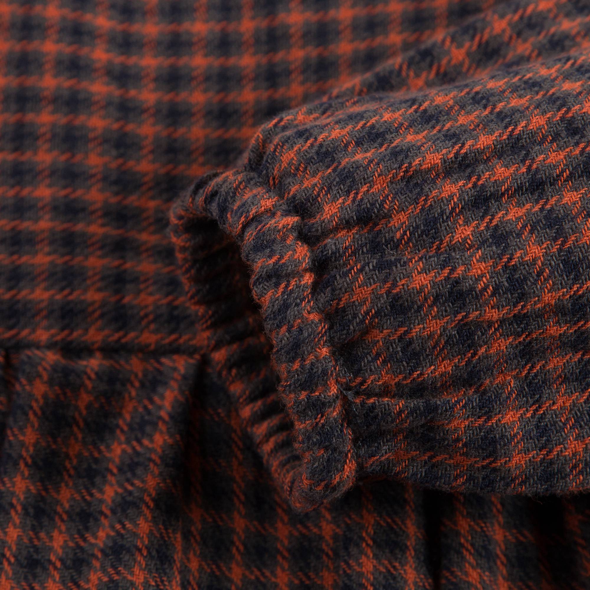Baby Girls Orange Check Dress