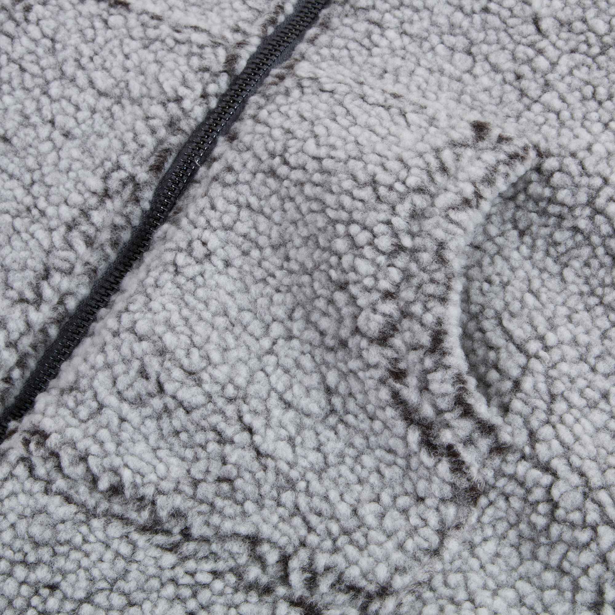 Boys Grey Melange Cotton Cardigan