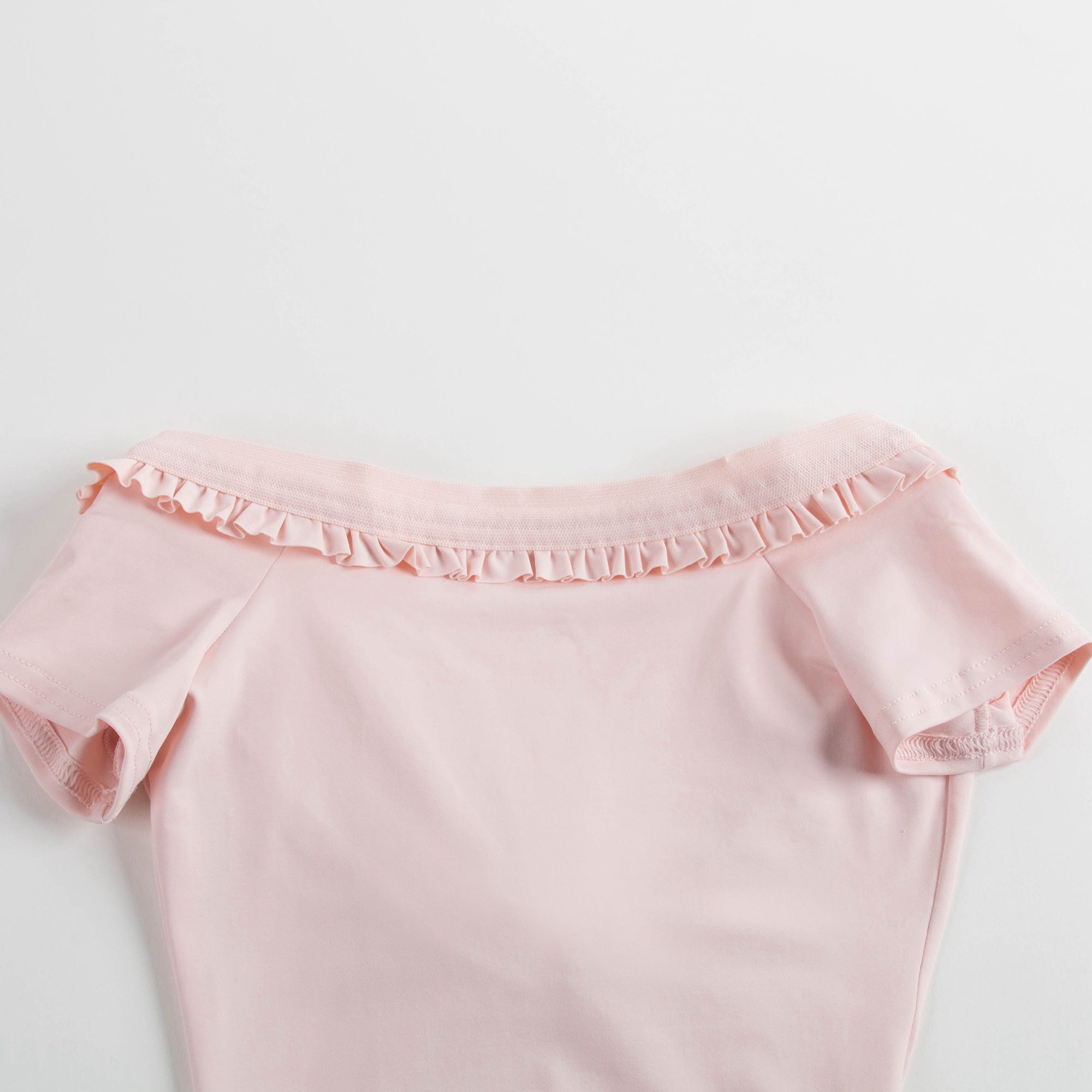 Grenouillères pour filles à pétales de rose