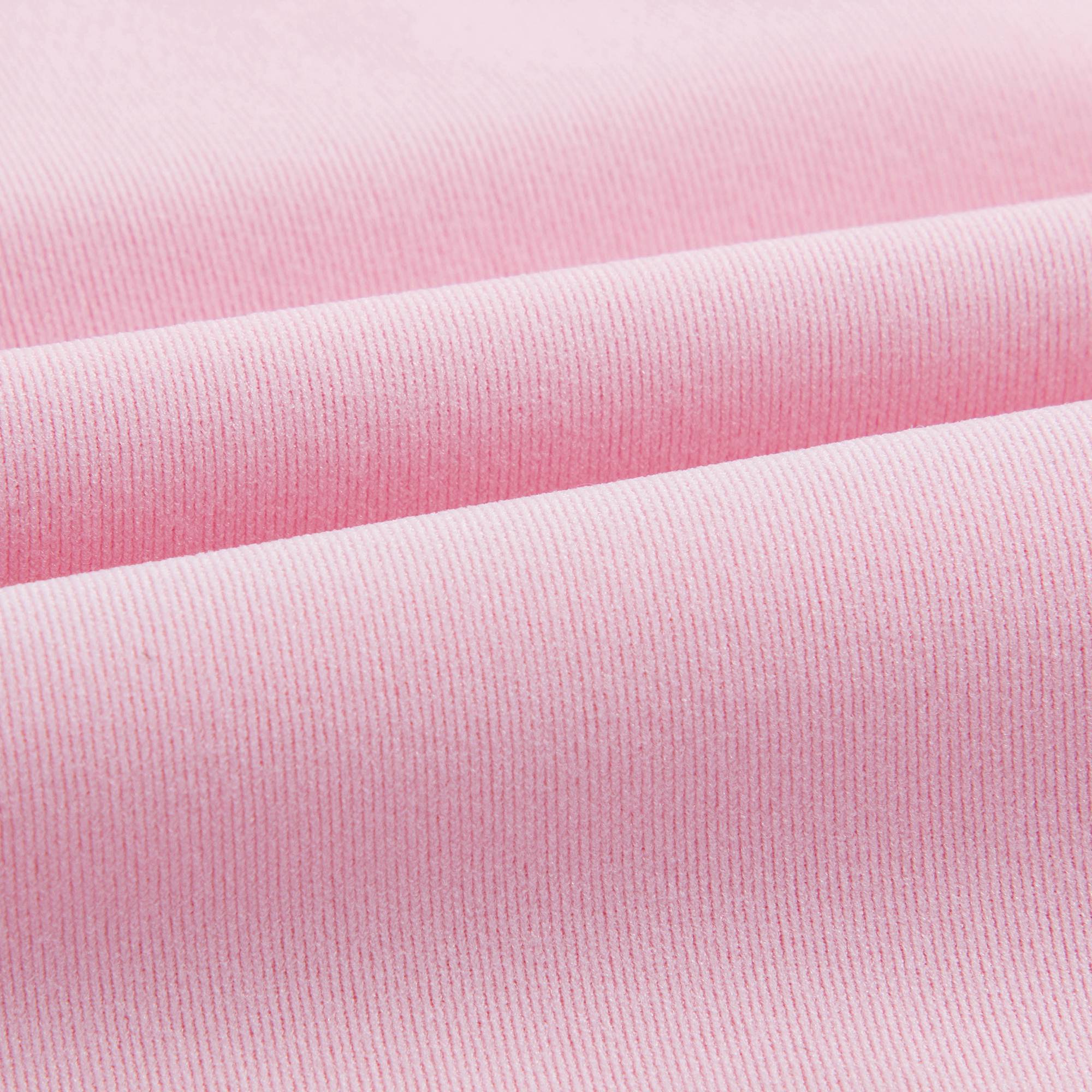 Justaucorps rose froncé et à larges bretelles pour fille