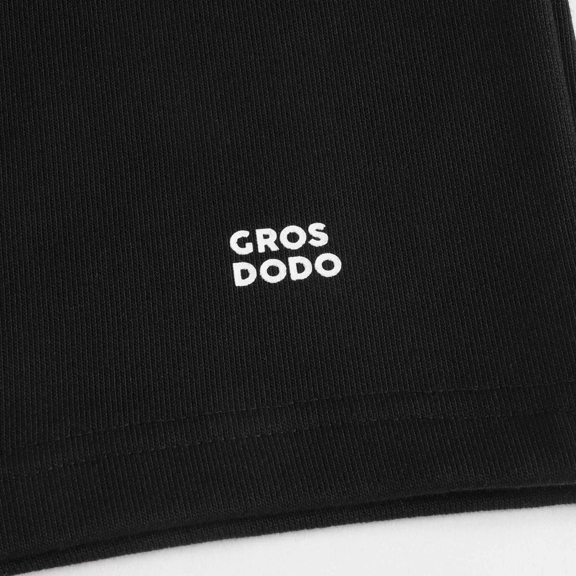 儿童黑色Logo短裤