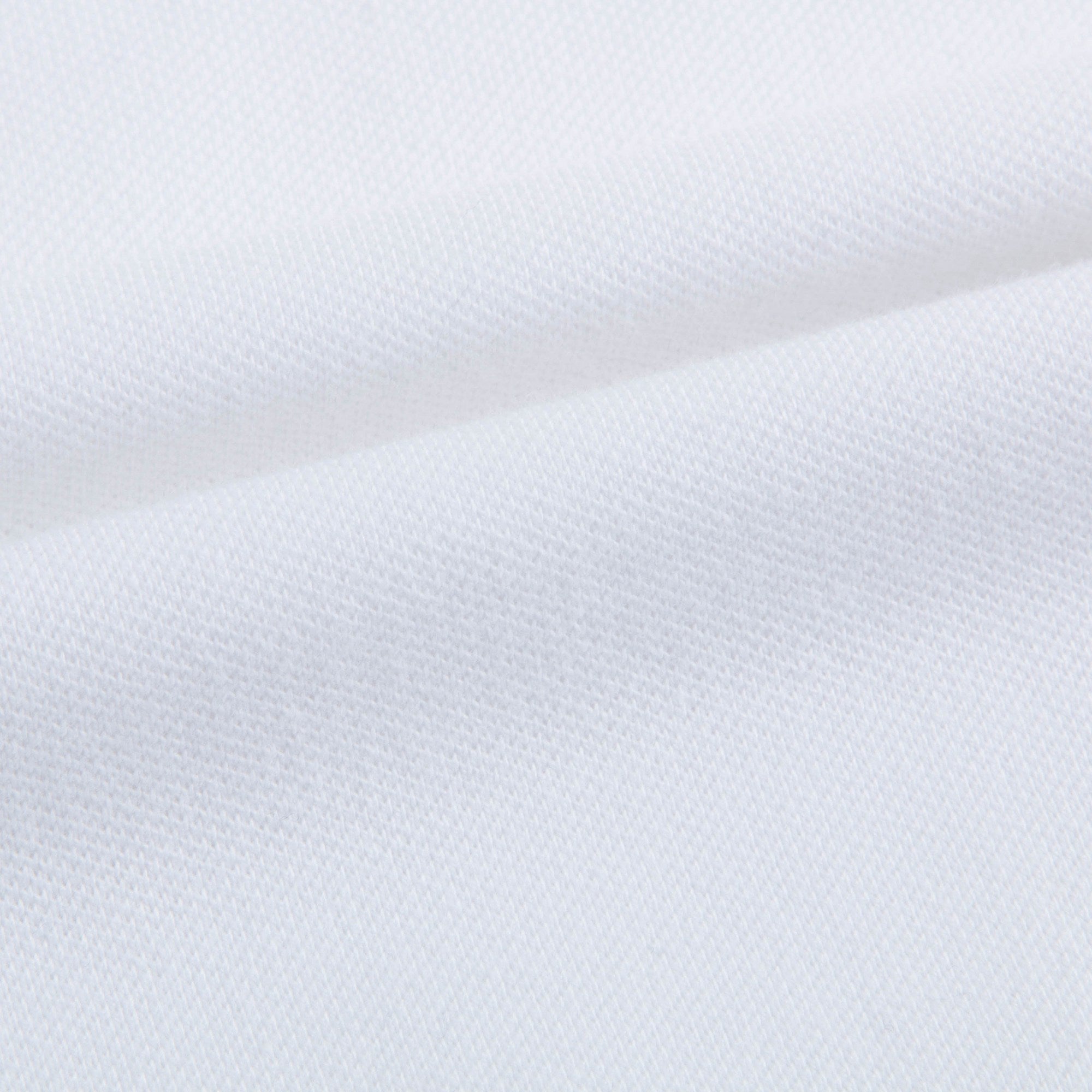 Baby Boys White Cotton Polo Shirt
