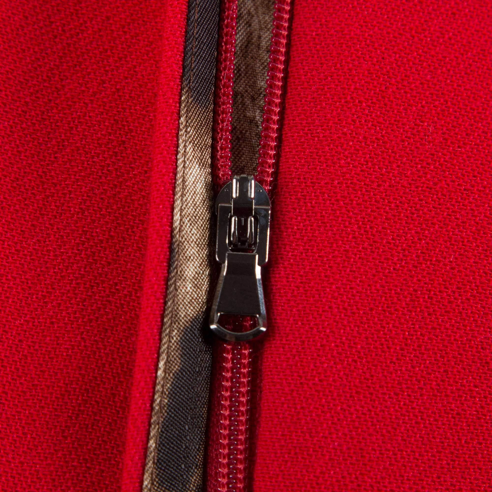 Girls Red Wool Dress