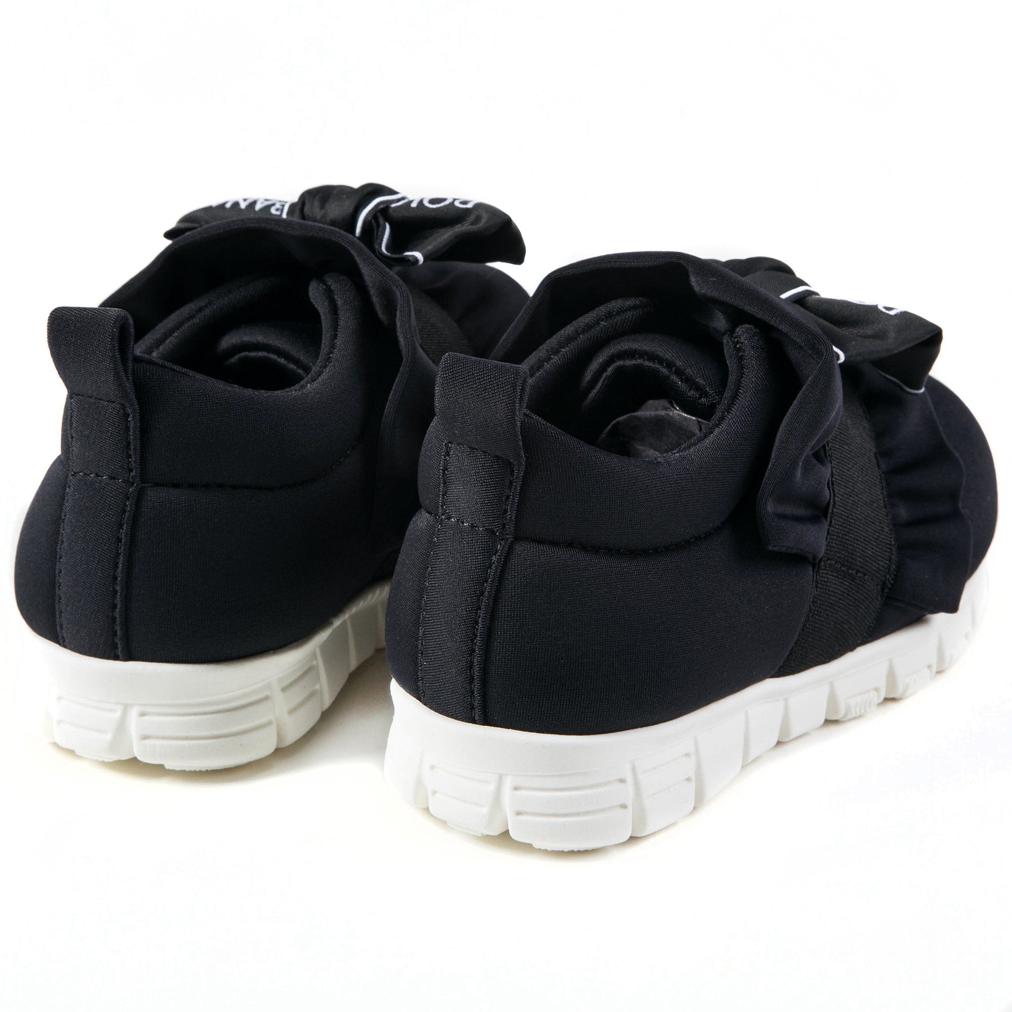 Girls Black Nylon Shoes