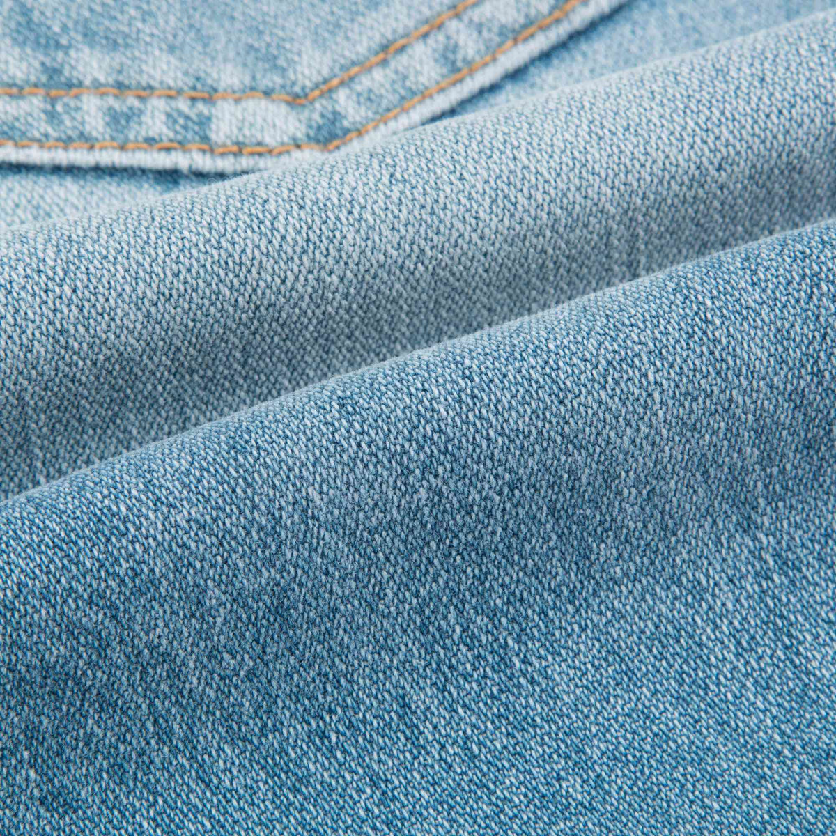 Pantalon fuselé bleu pour bébé fille