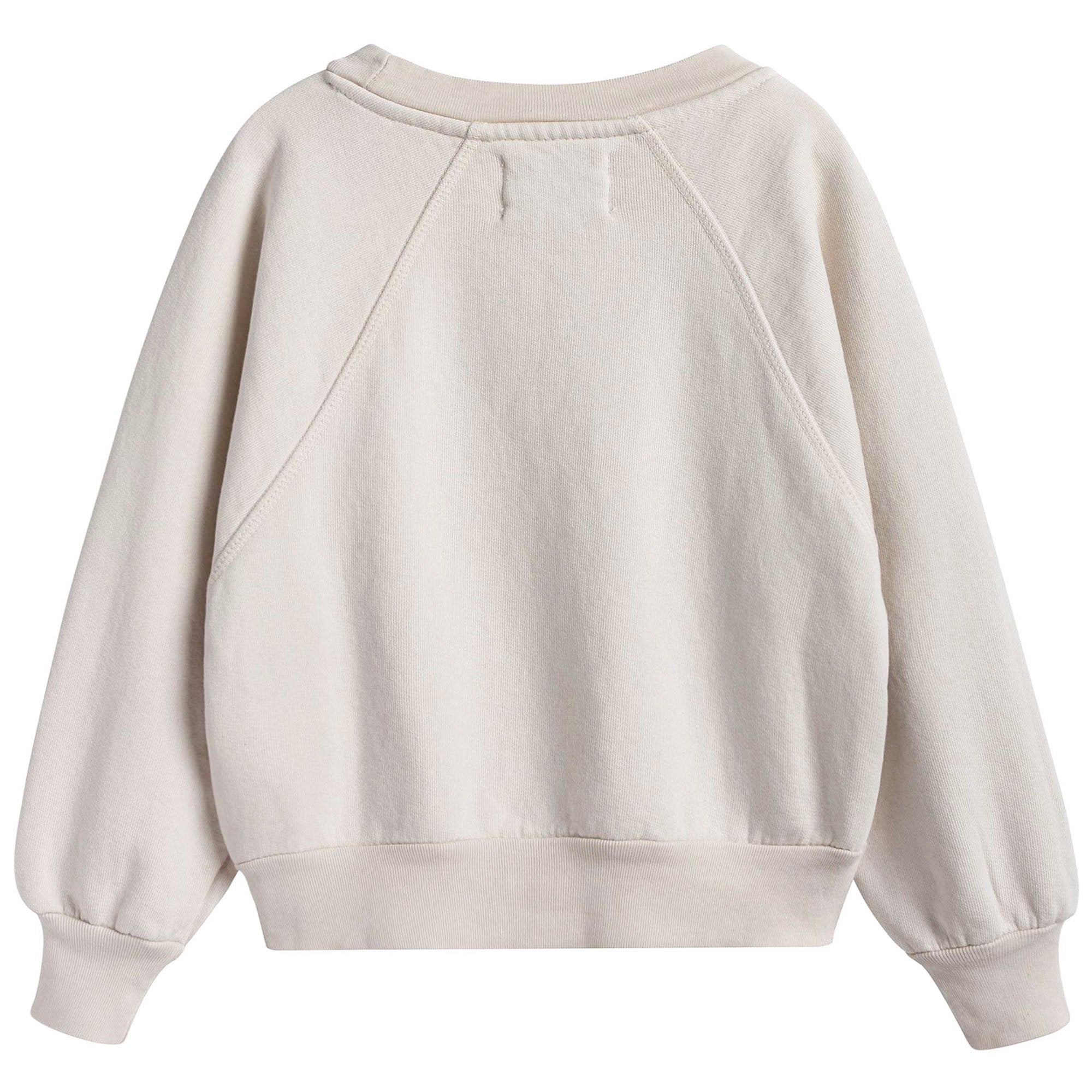 Girls White "TW" Sweatshirt