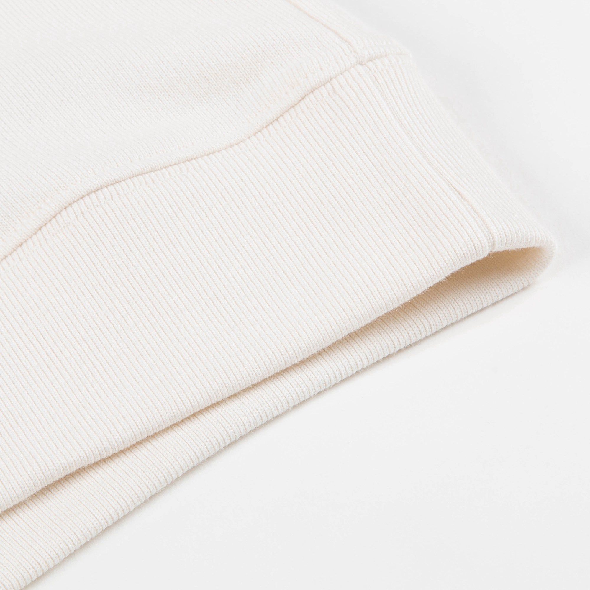 Girls White Logo Cotton Sweatshirt