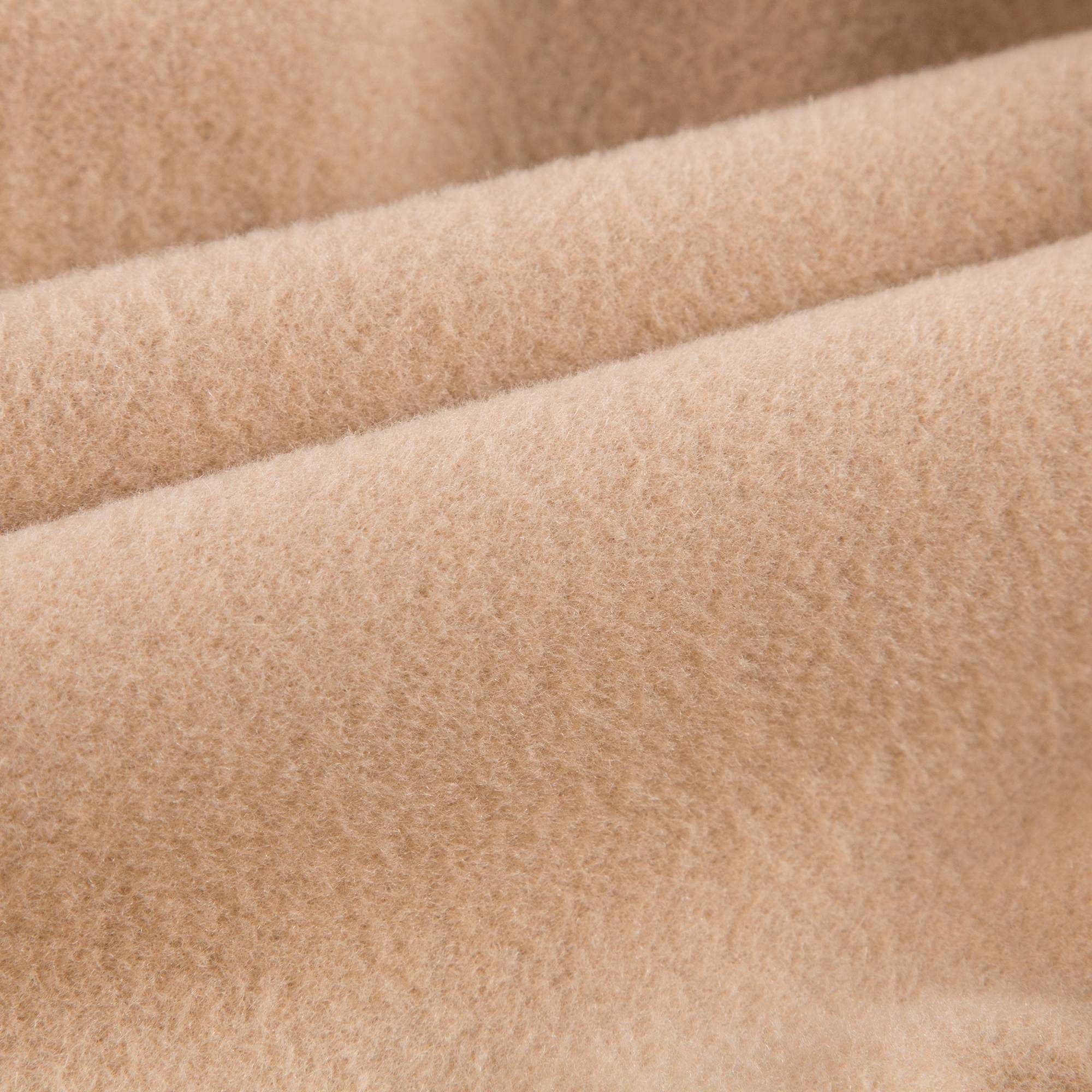 Baby Girls Beige Wool Blend Coat