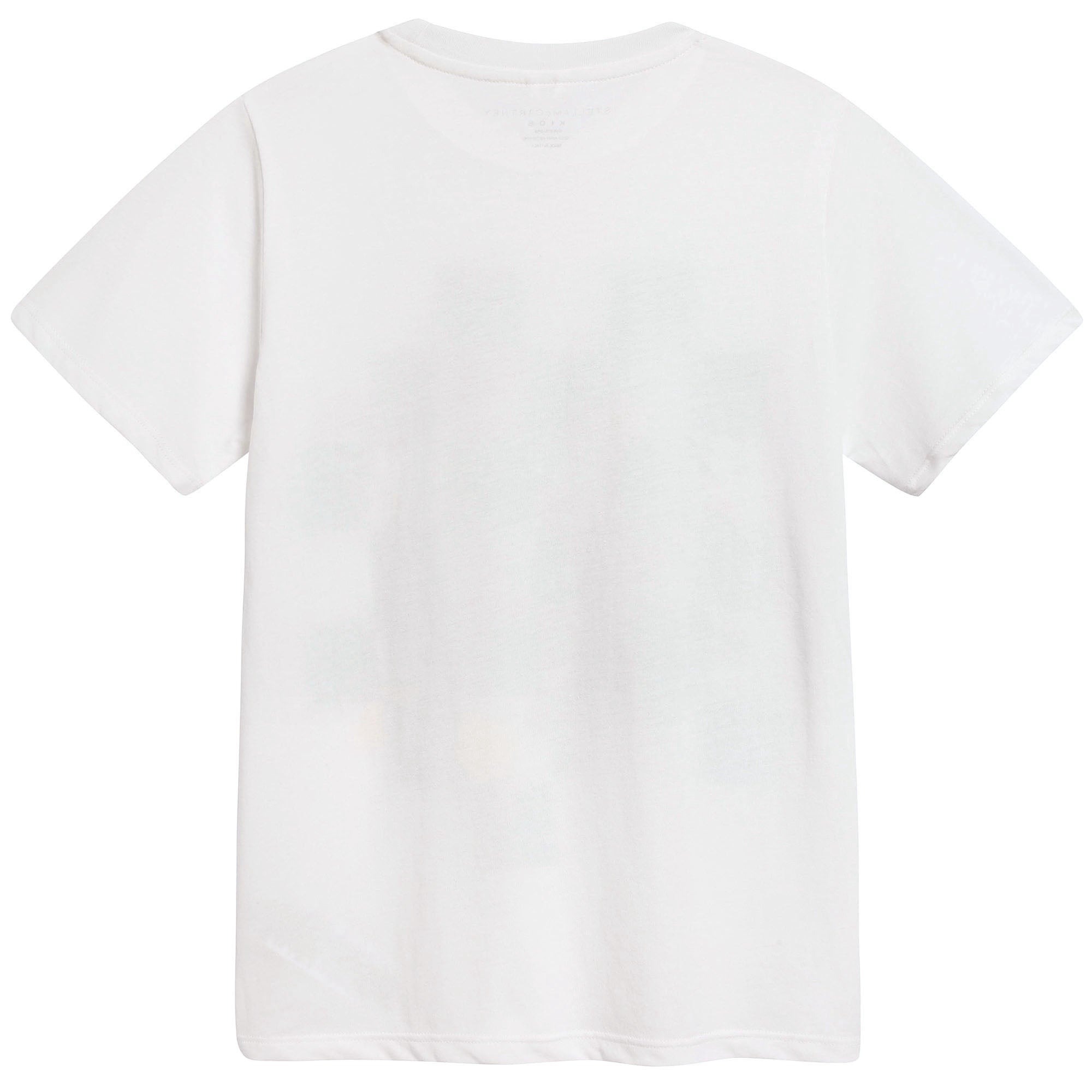 Boys White Check T-Shirt