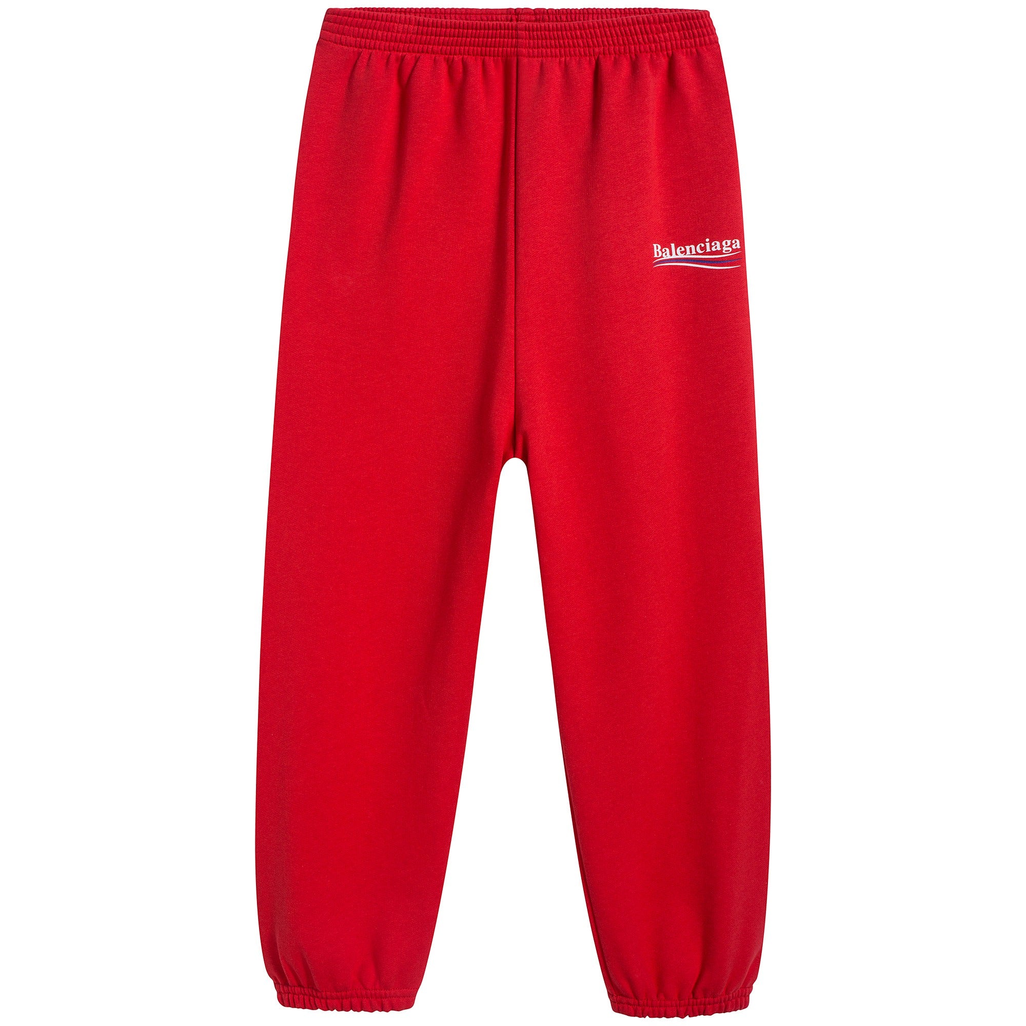 Boys & Girls Red Cotton Trousers