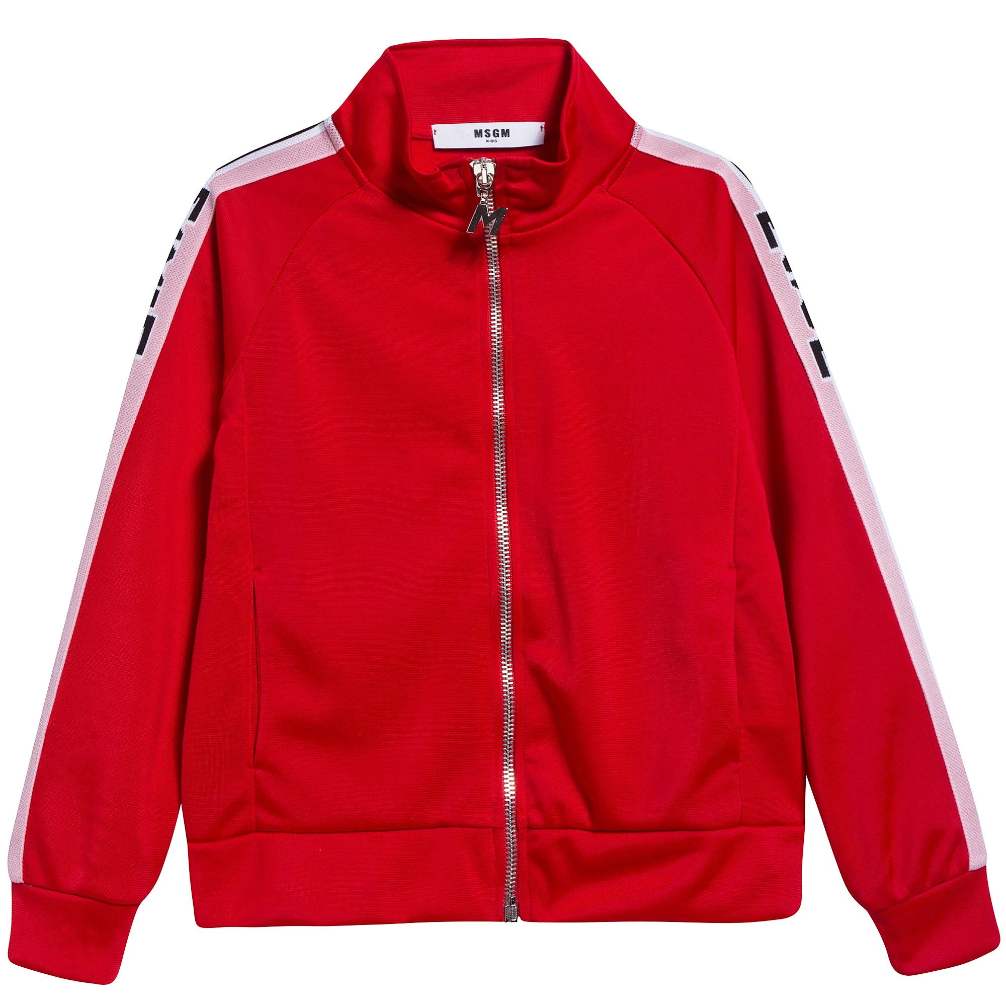 Girls Red Logo Triacetate Jacket