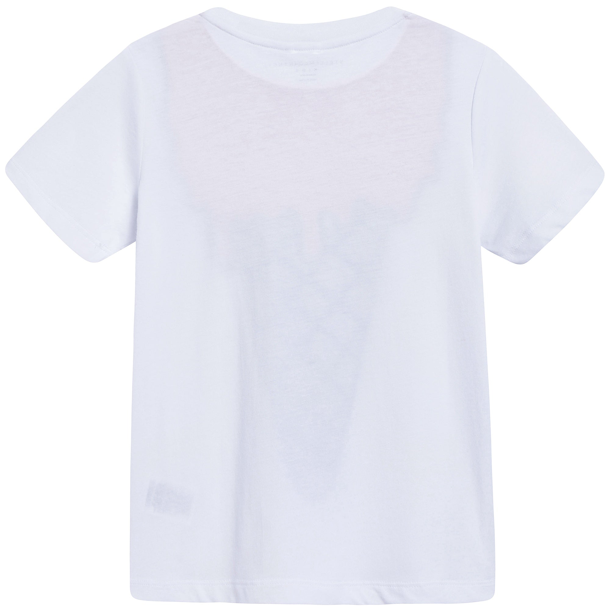 Girls & Boys White Icecream Printed T-shirt