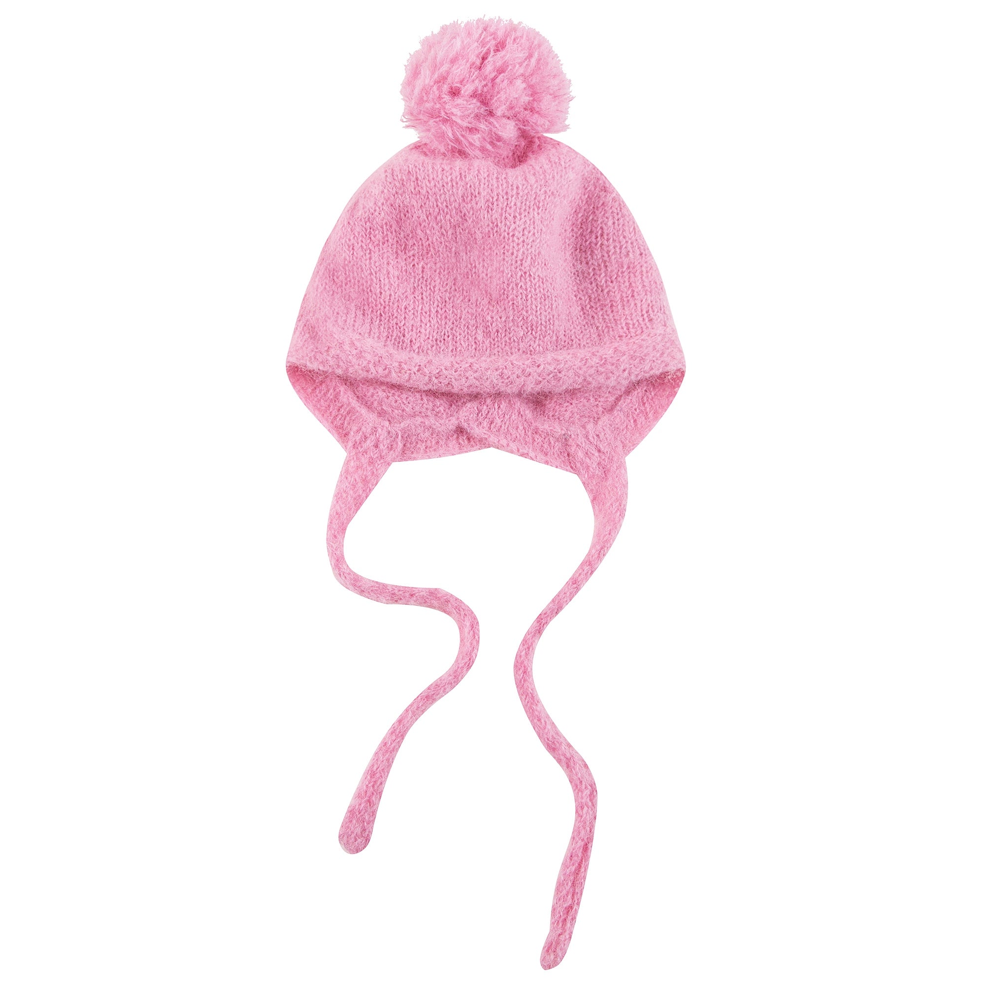 Baby Pink Knitted Hat