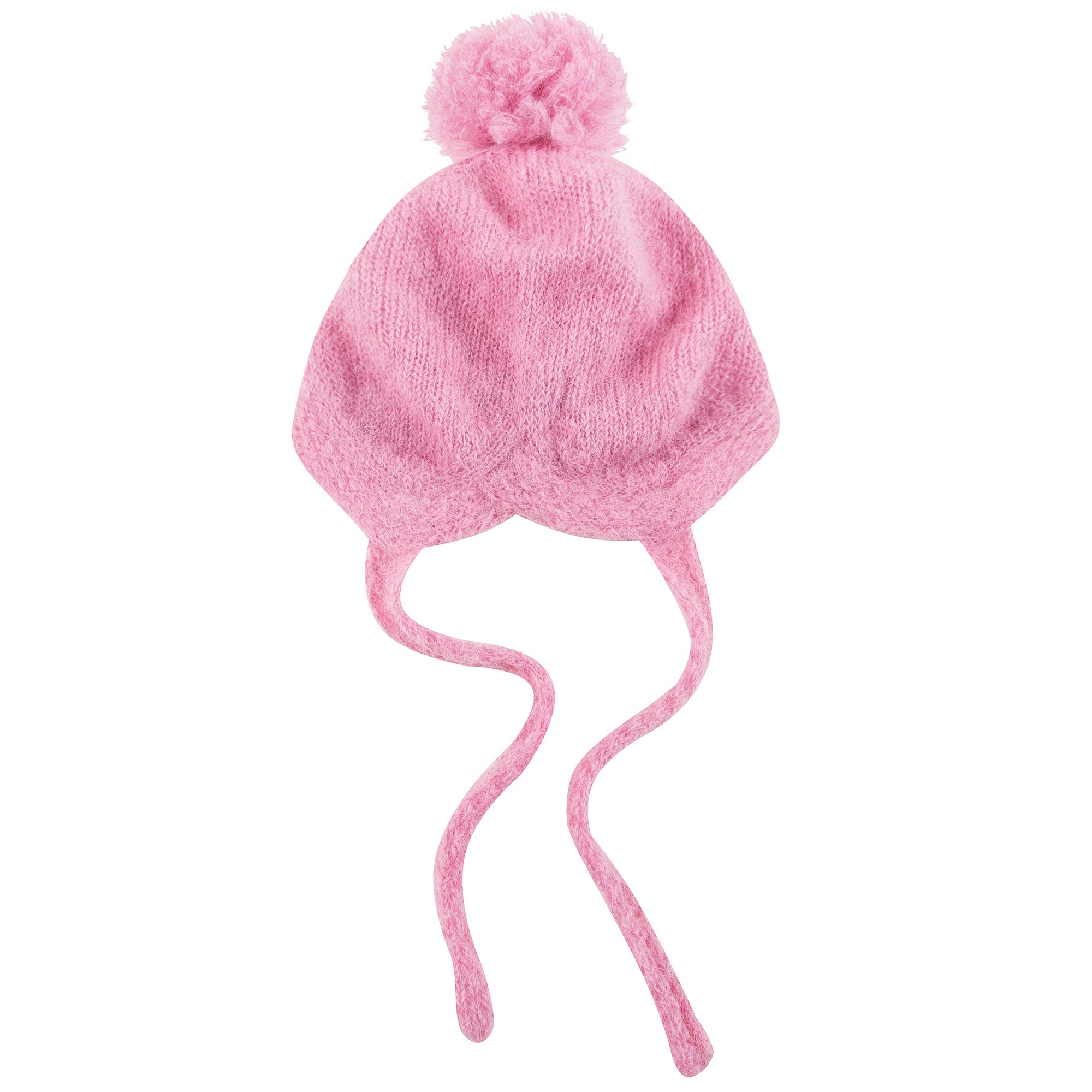 Baby Pink Knitted Hat