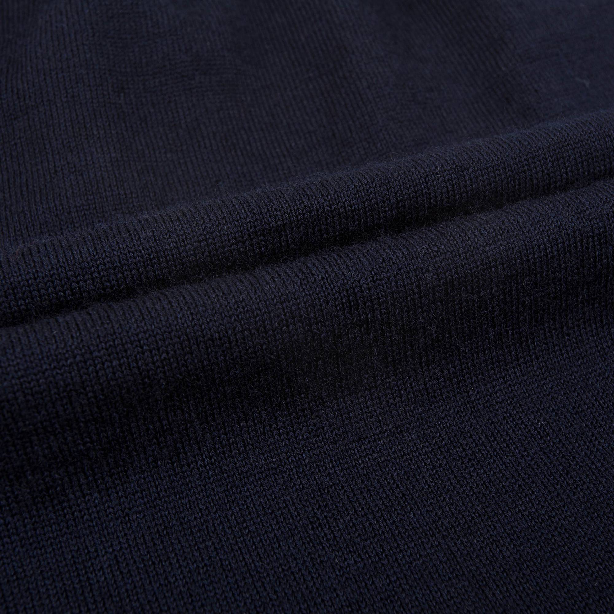 Baby Boys Navy Blue Wool Sweater