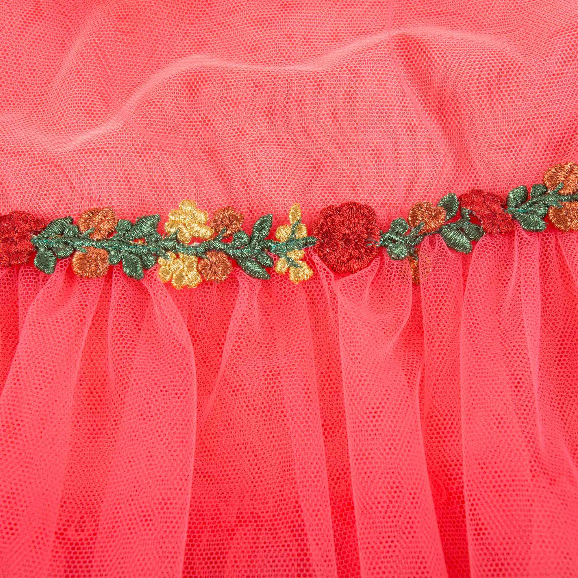 Robe corail rose pour bébés filles