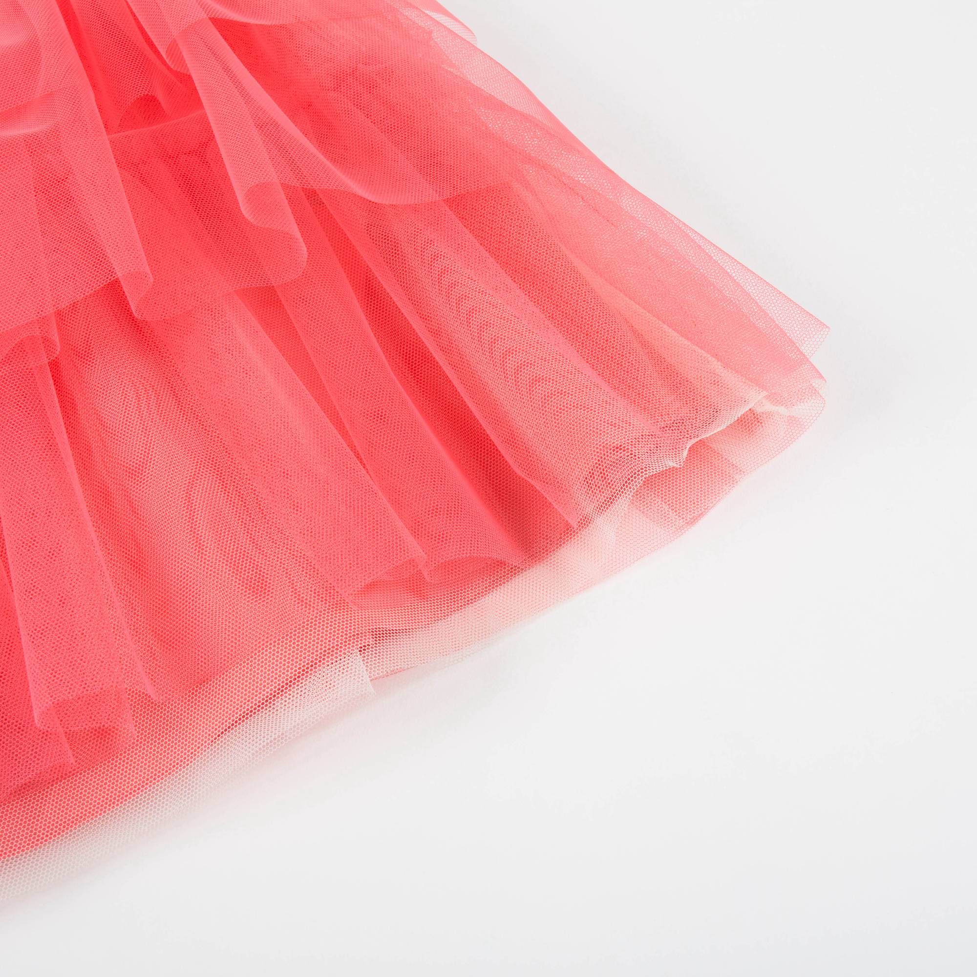 Robe corail rose pour bébés filles
