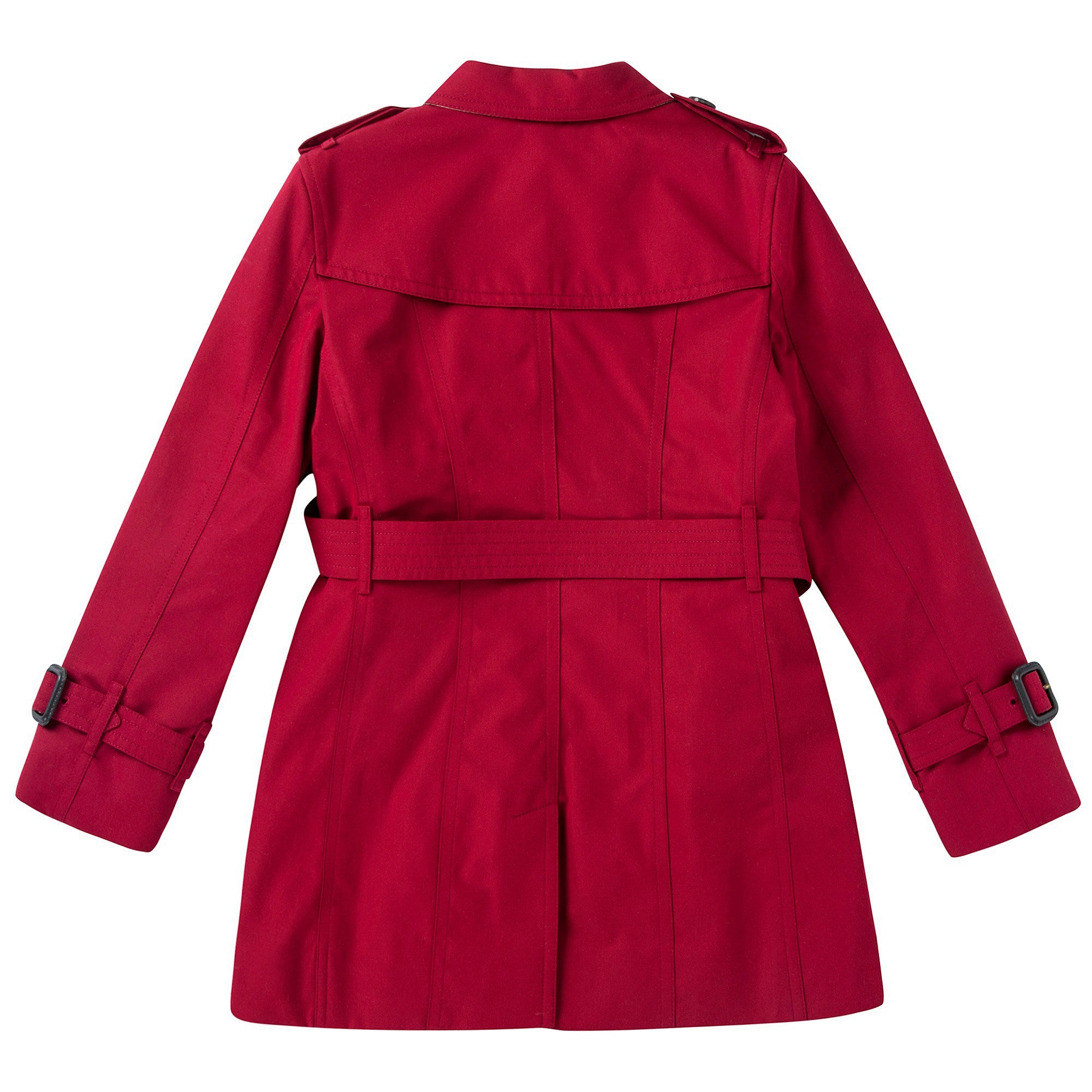 Girls Parade Red Cotton Coats