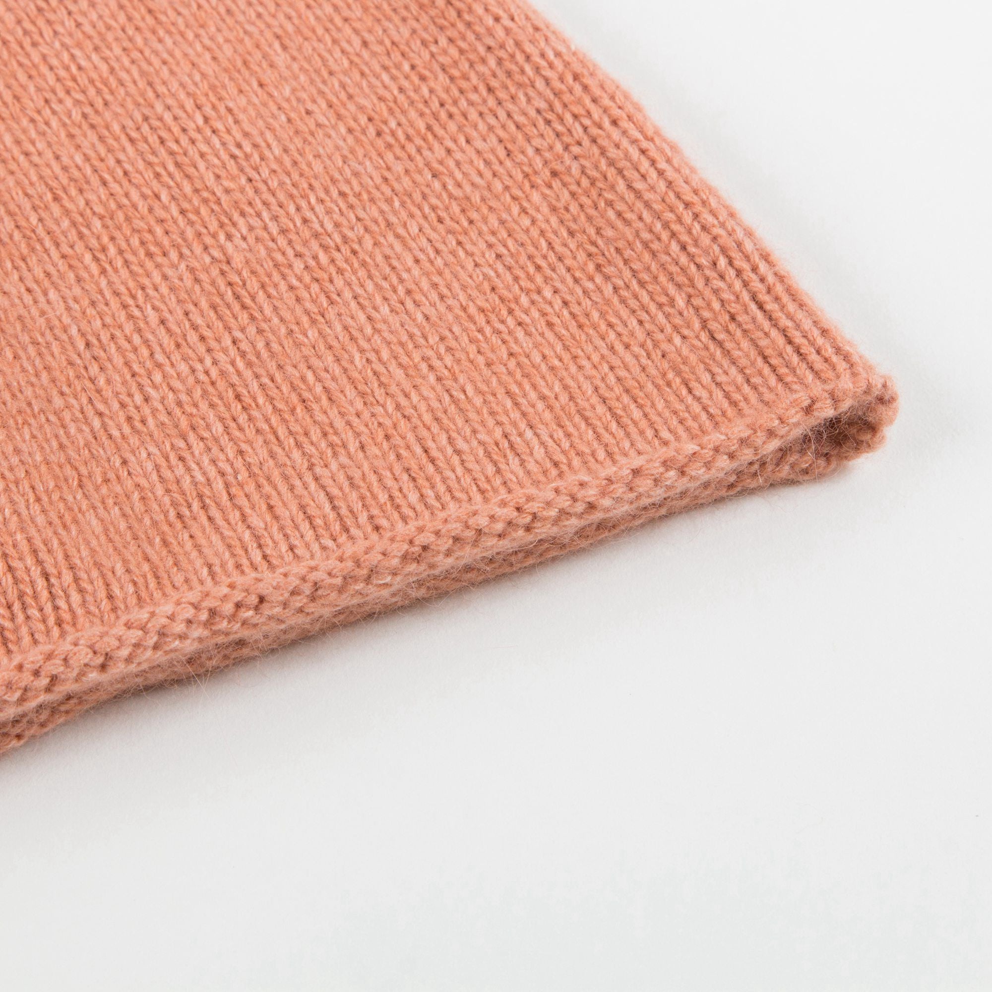 Baby Girls Light Orange Knitted Dress