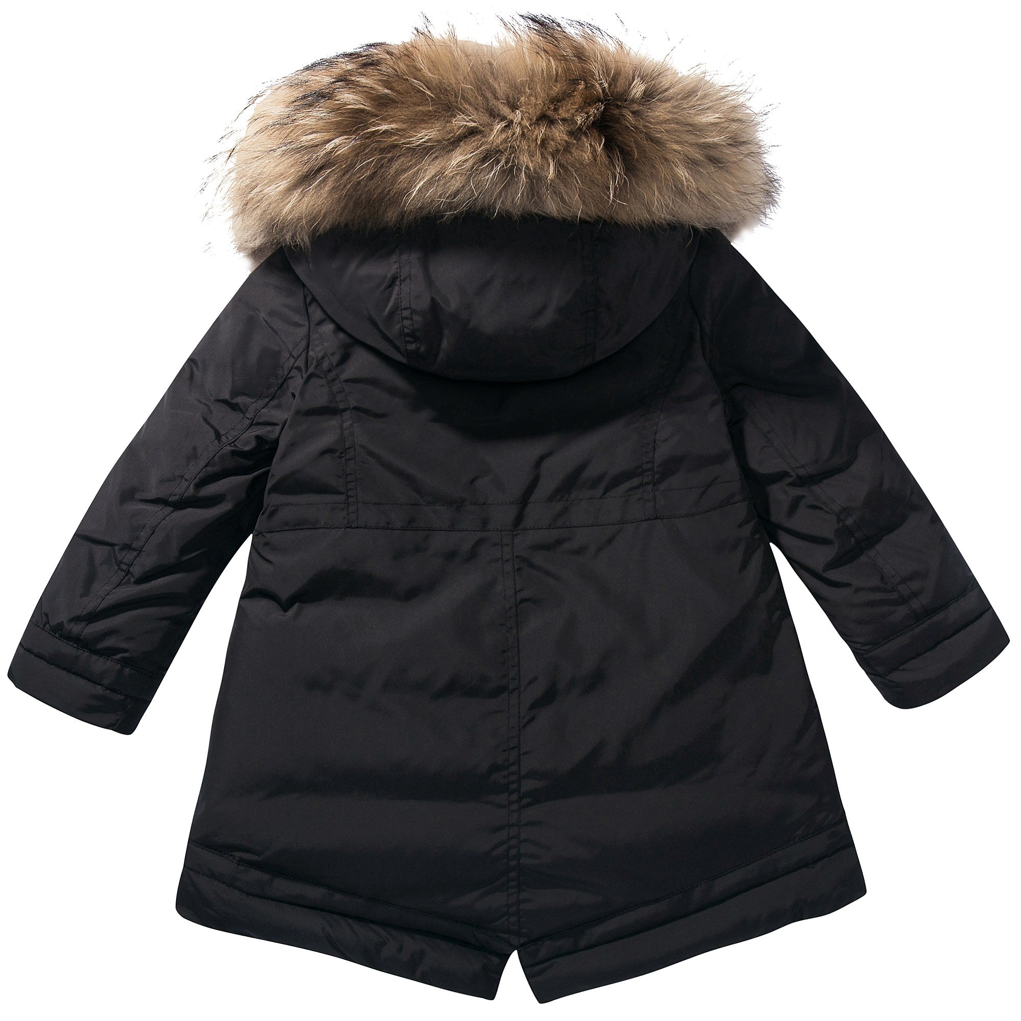 Girls Black "Yolande" Coat