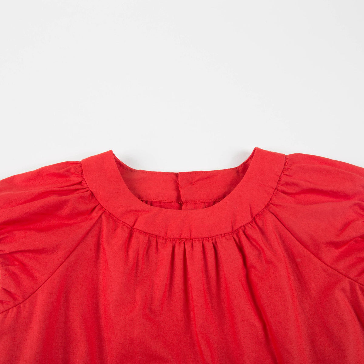 Robe rouge à imprimé pour fille