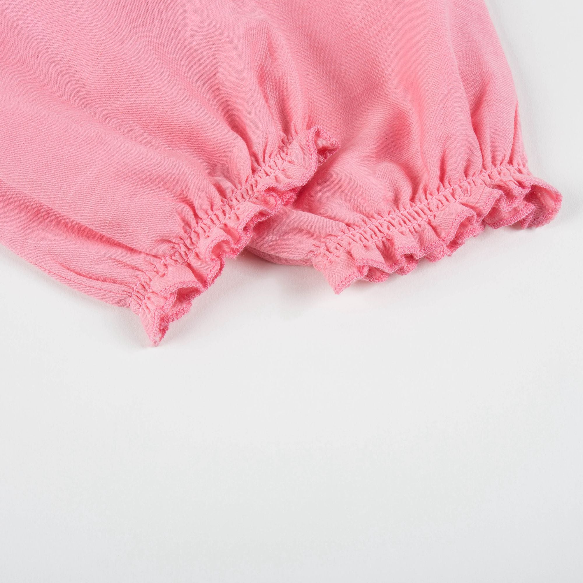 Baby Candy Pink Woven Trousers