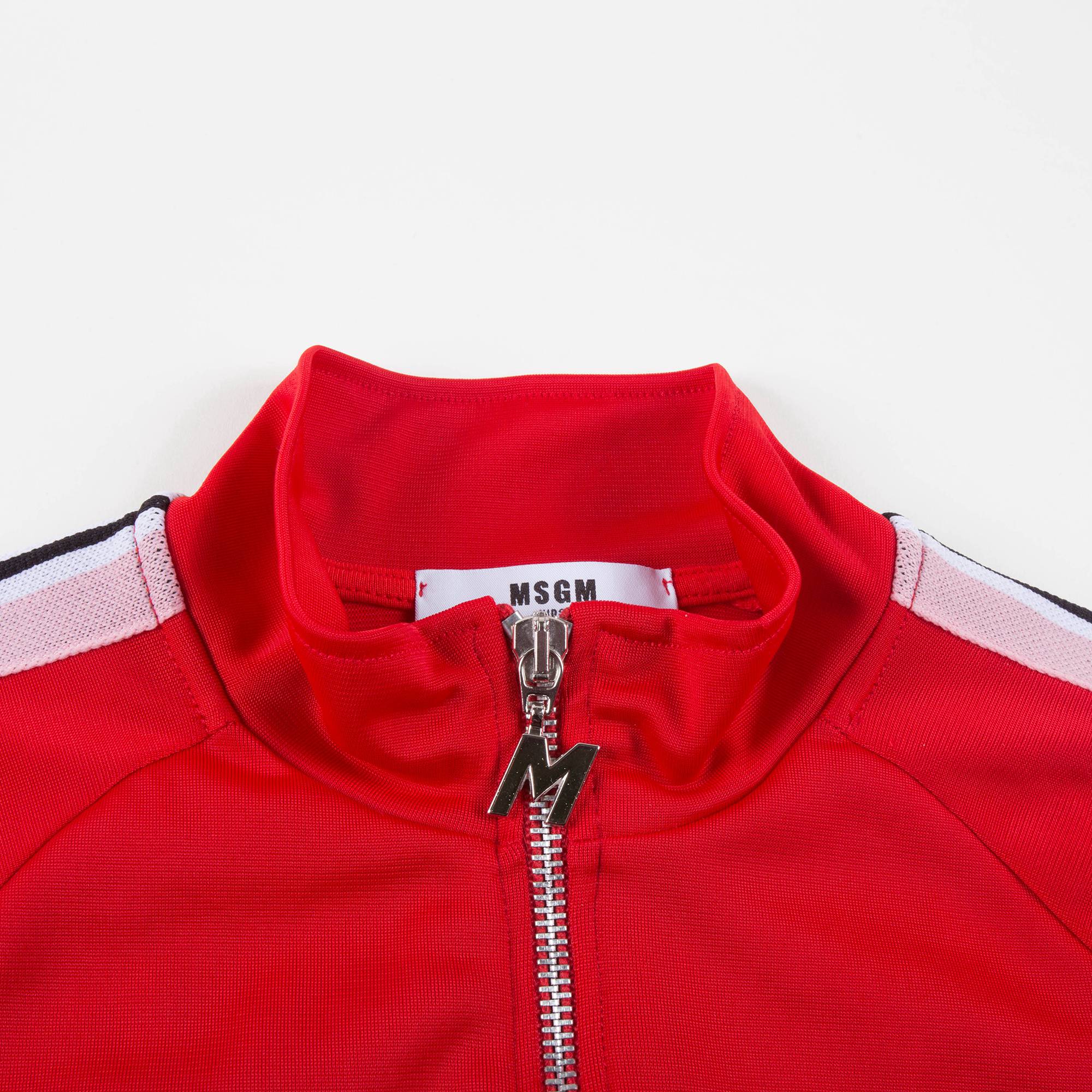 Girls Red Logo Triacetate Jacket