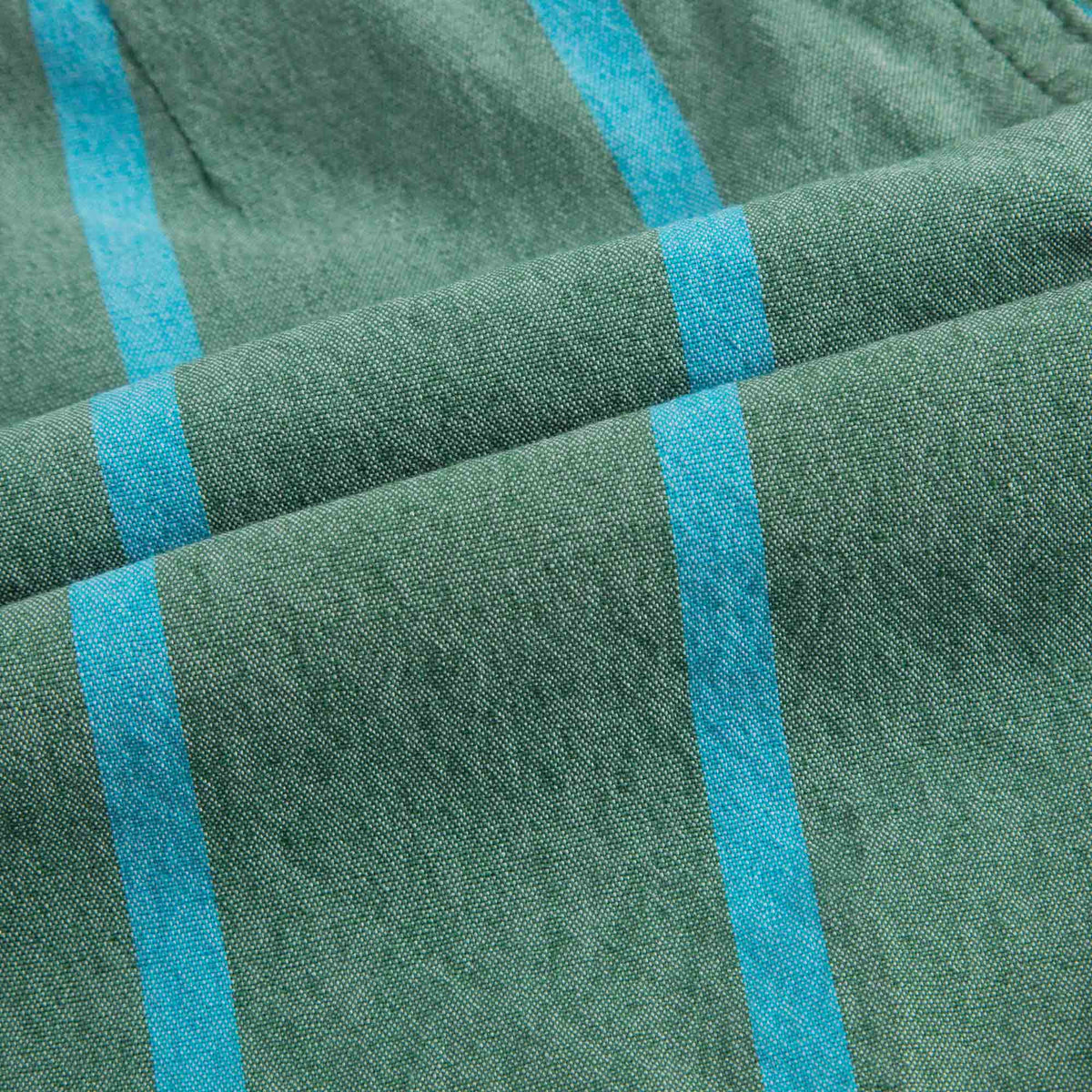 Short rayé vert pour garçons