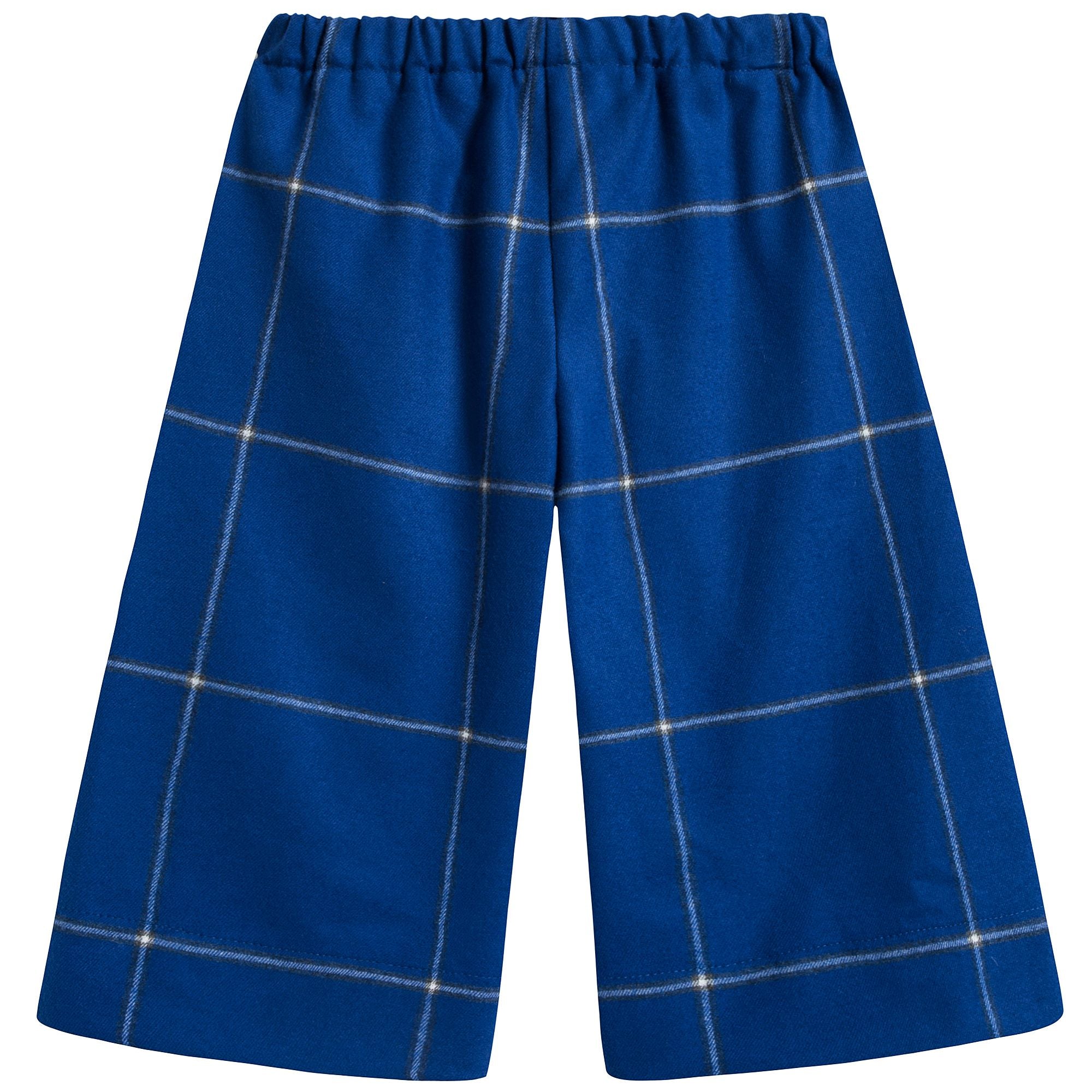 Girls Bluette Check Trouesers