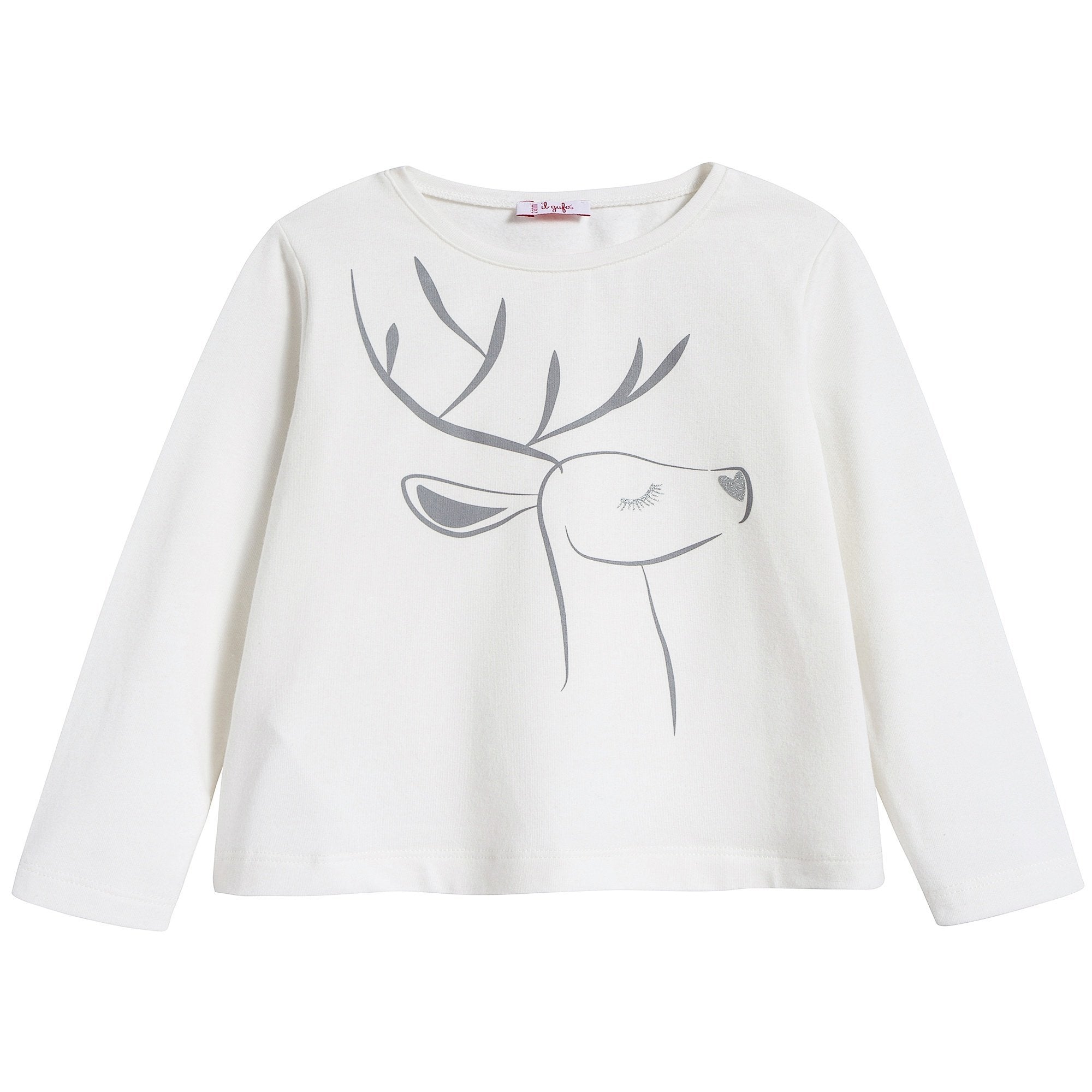 Baby Girls Milk Cotton T-shirt