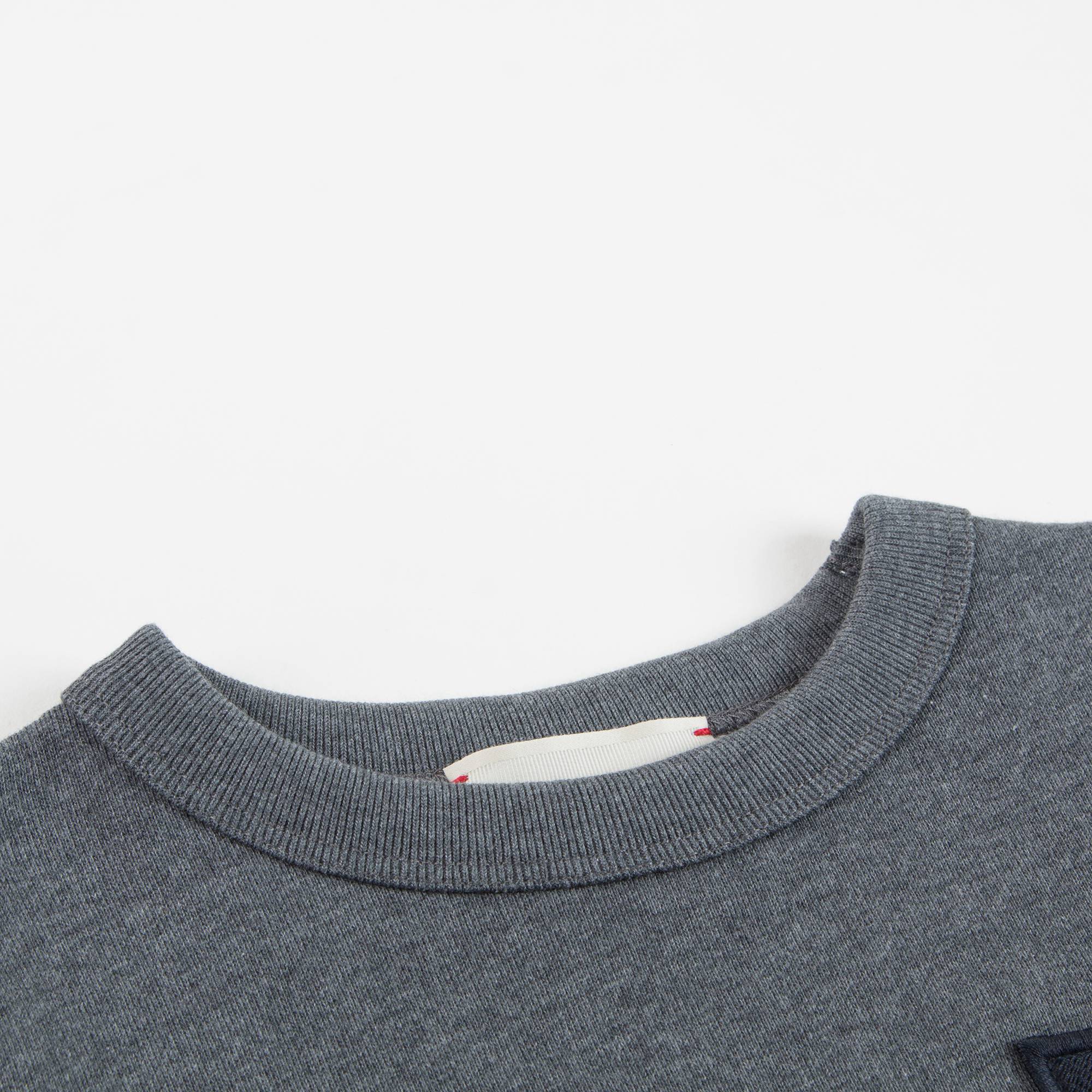 Boys Grey Sweatshirt With Web