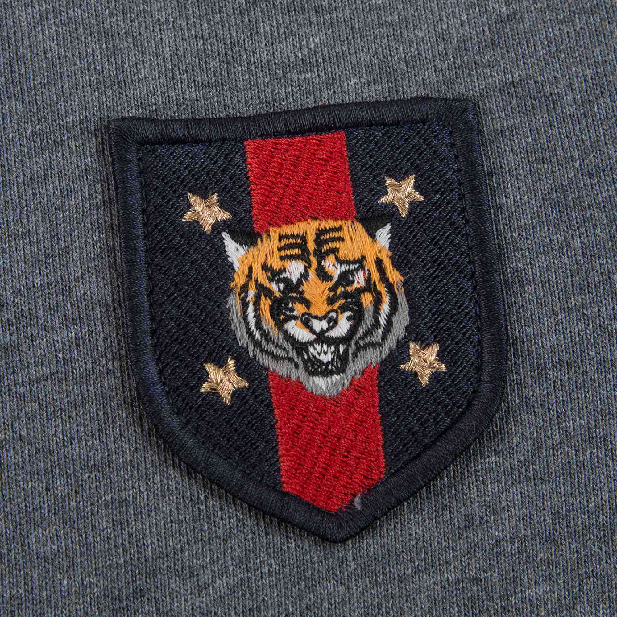 Boys Grey Sweatshirt With Web