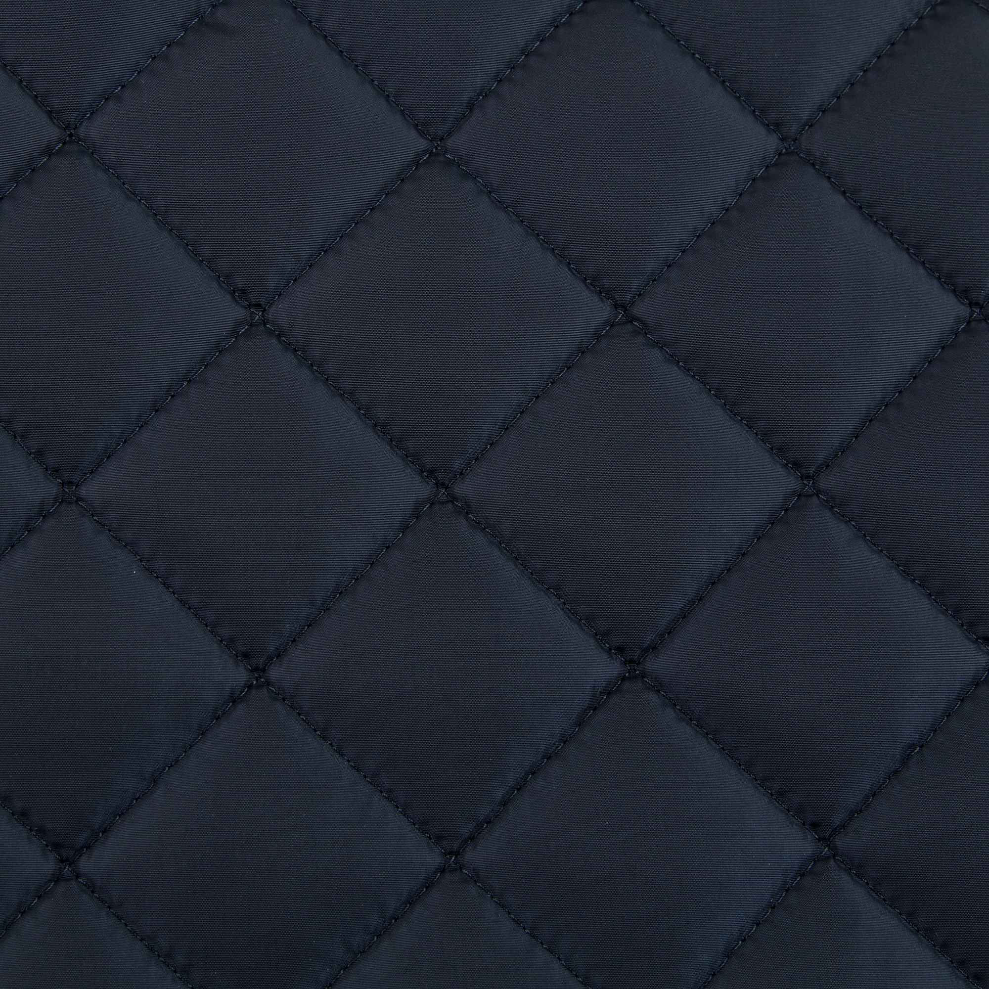 Girls Navy Blue Quilted Coat