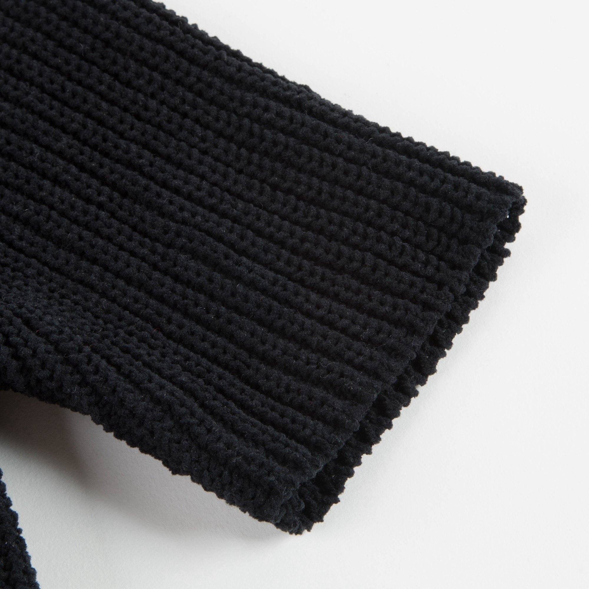 Girls Black & White Cotton Sweater