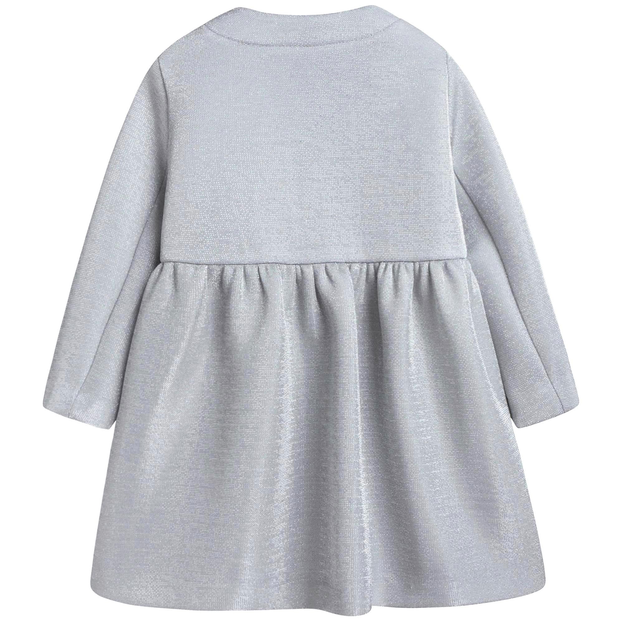 Girls Silver Coat