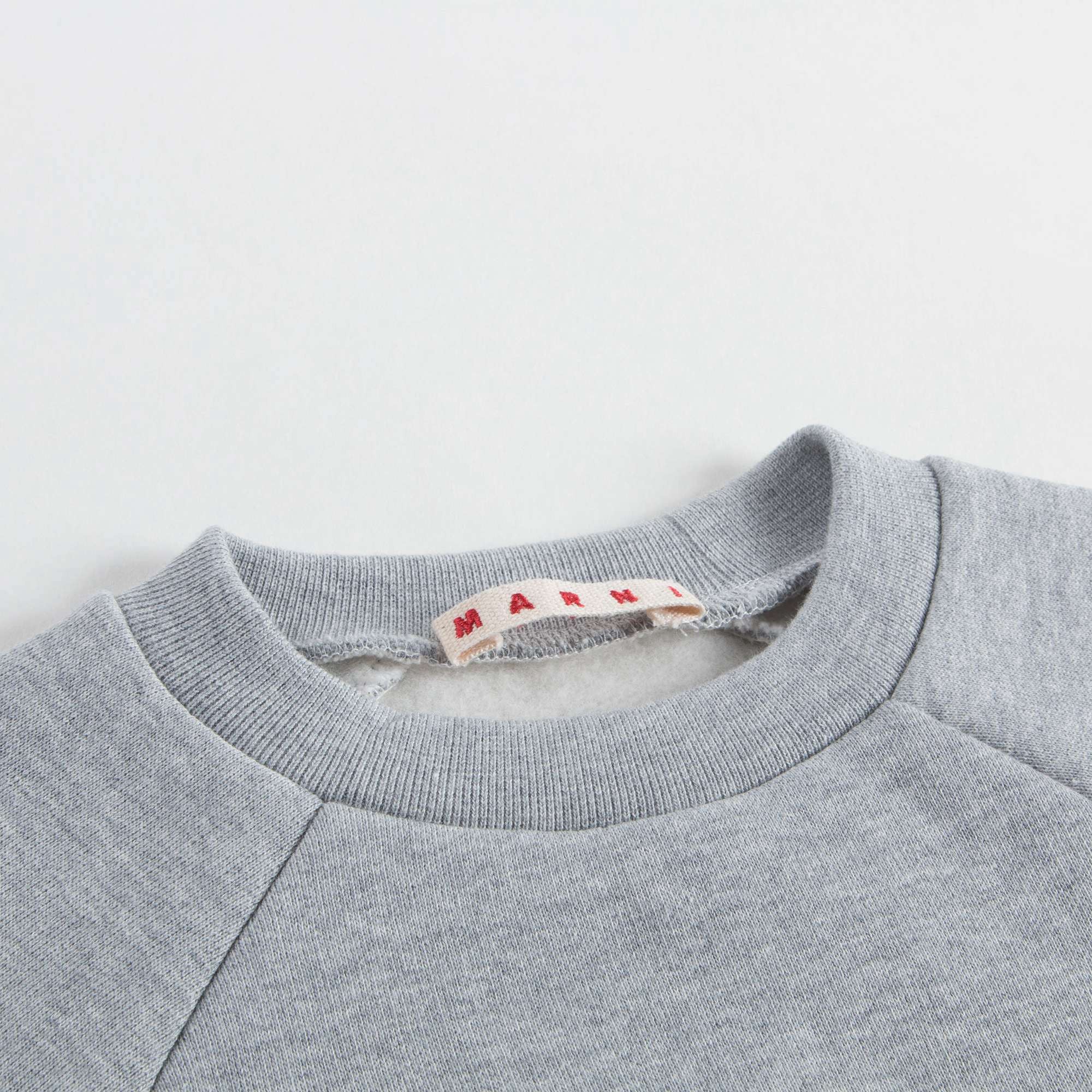 Girls Grey Cotton Sweatshirt