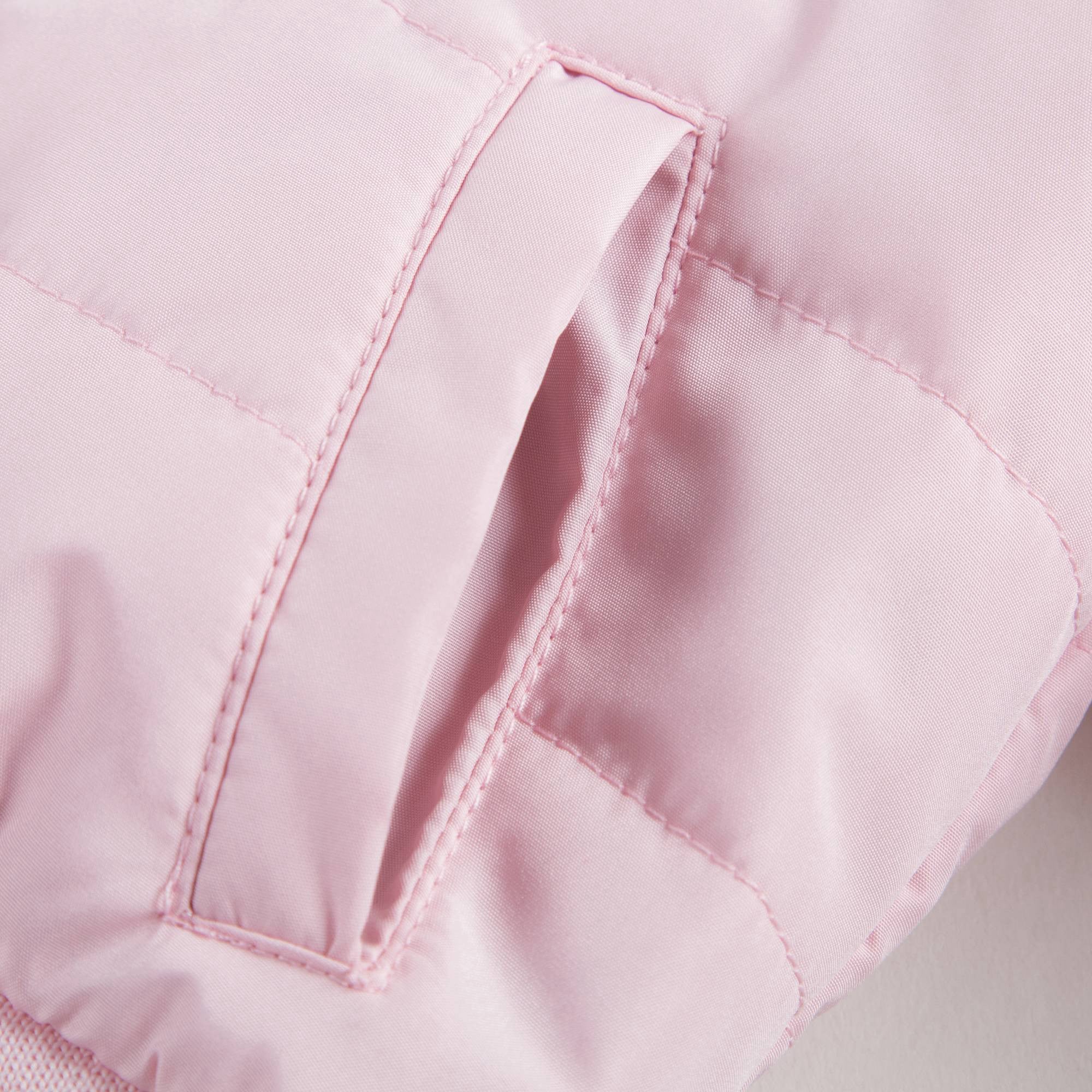 Baby Girls Pink Reversible Jacket
