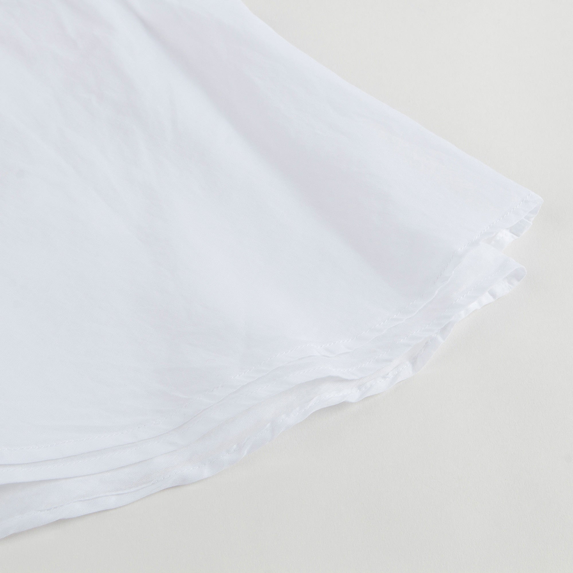 Girls White Cotton Peplum T-Shirt - CÉMAROSE | Children's Fashion Store - 5
