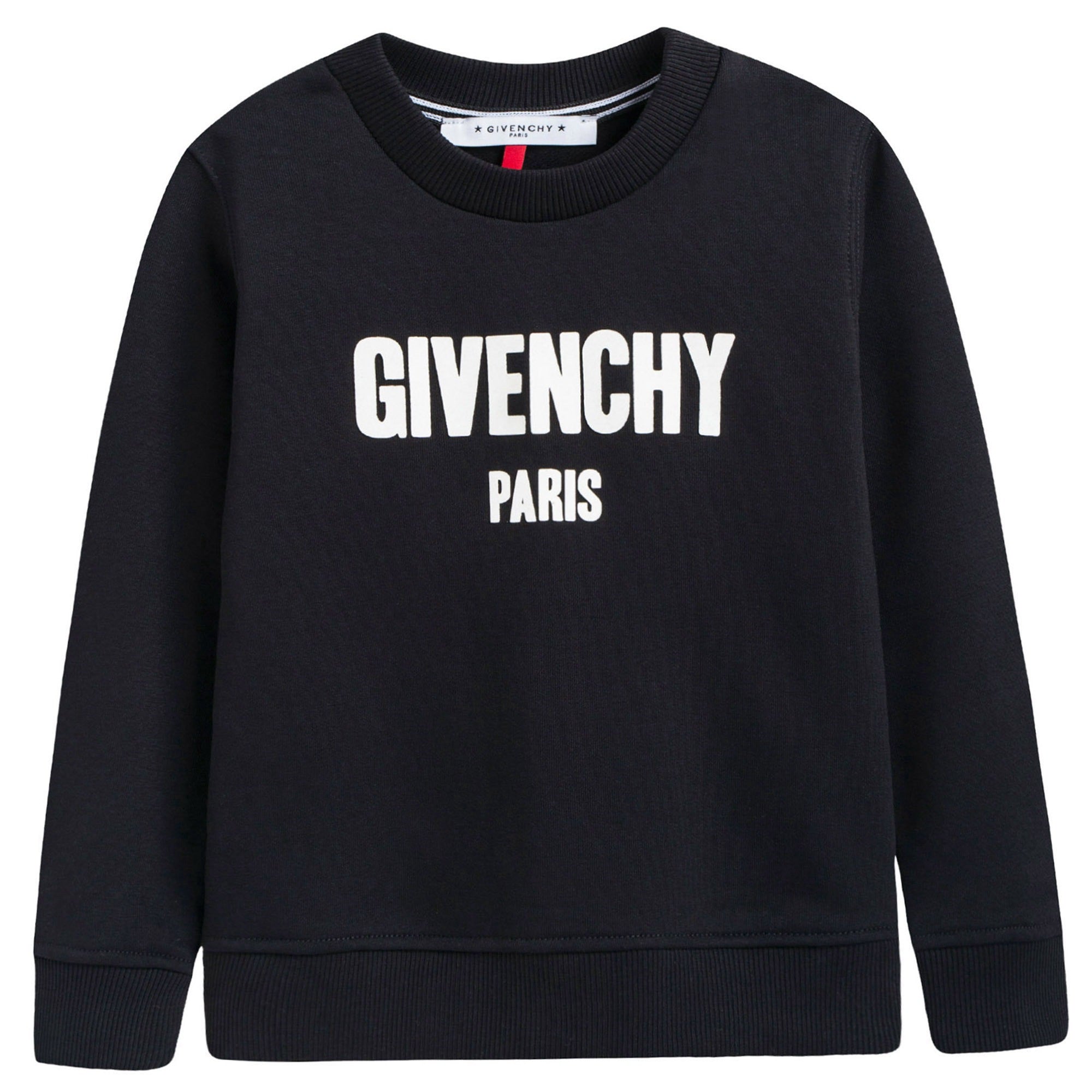 Boys Black Logo Sweatshirt