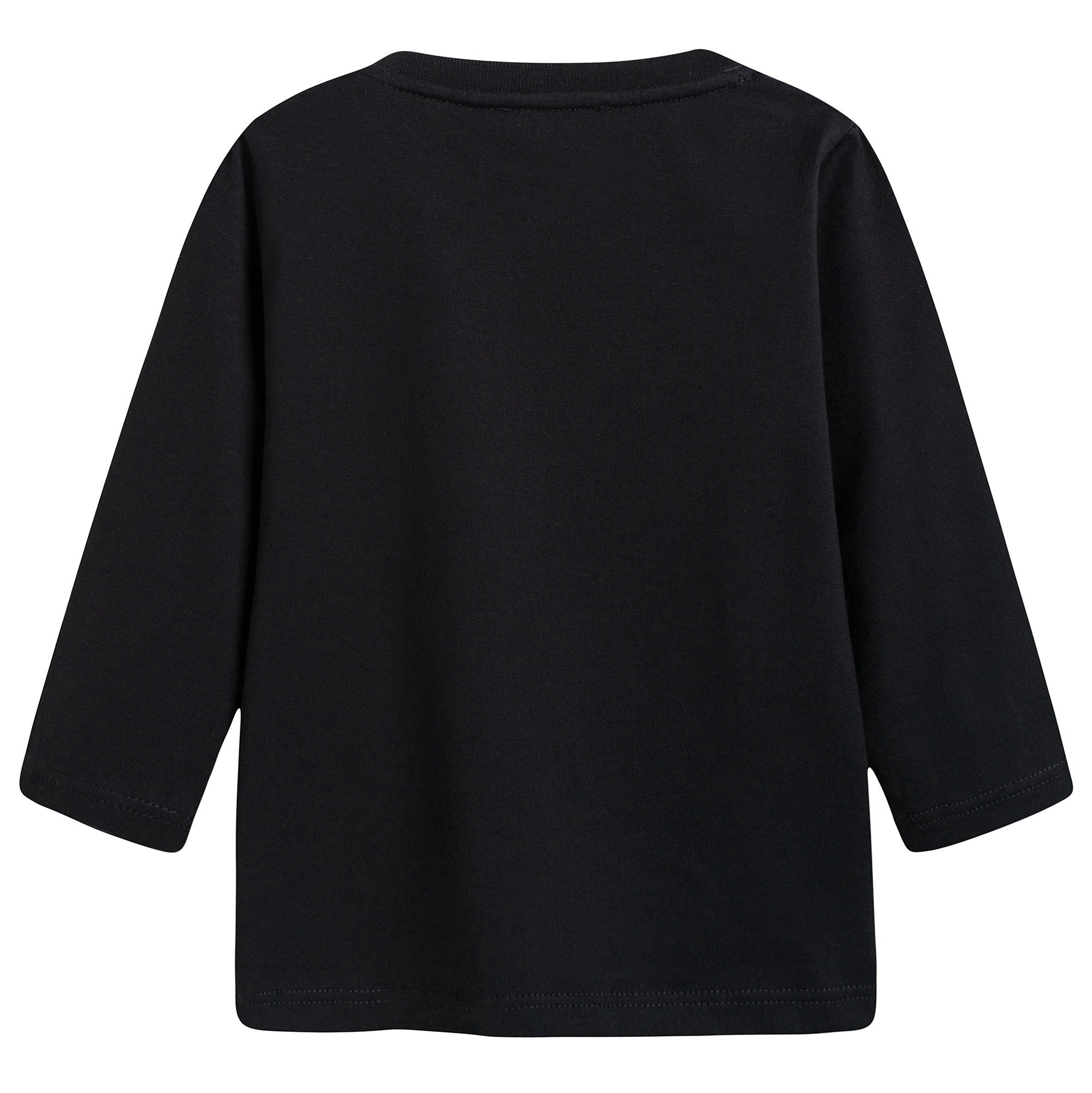 Baby Boys Black Dogs Printed T-Shirt