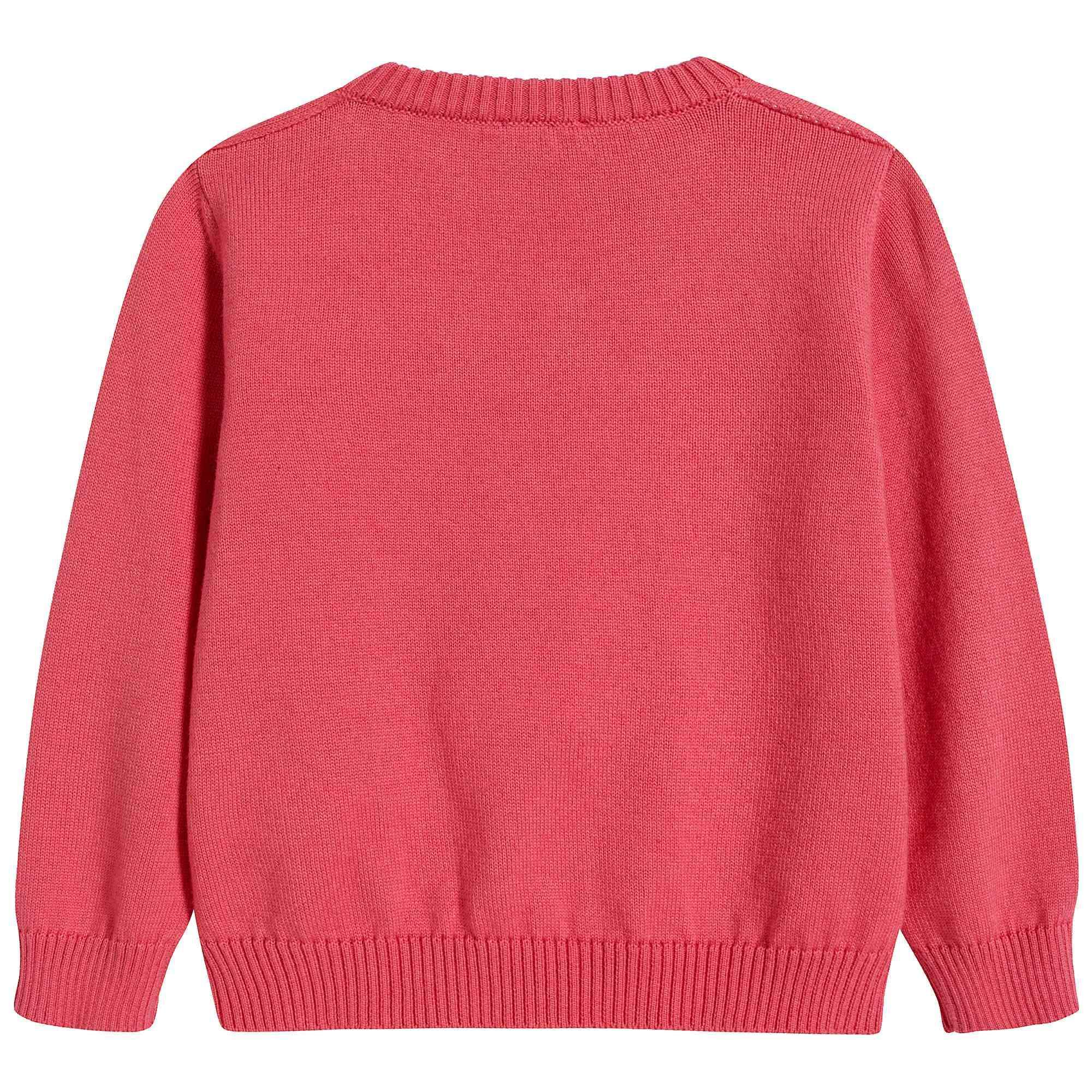 Baby Girls Rosa Antico Cotton Sweater