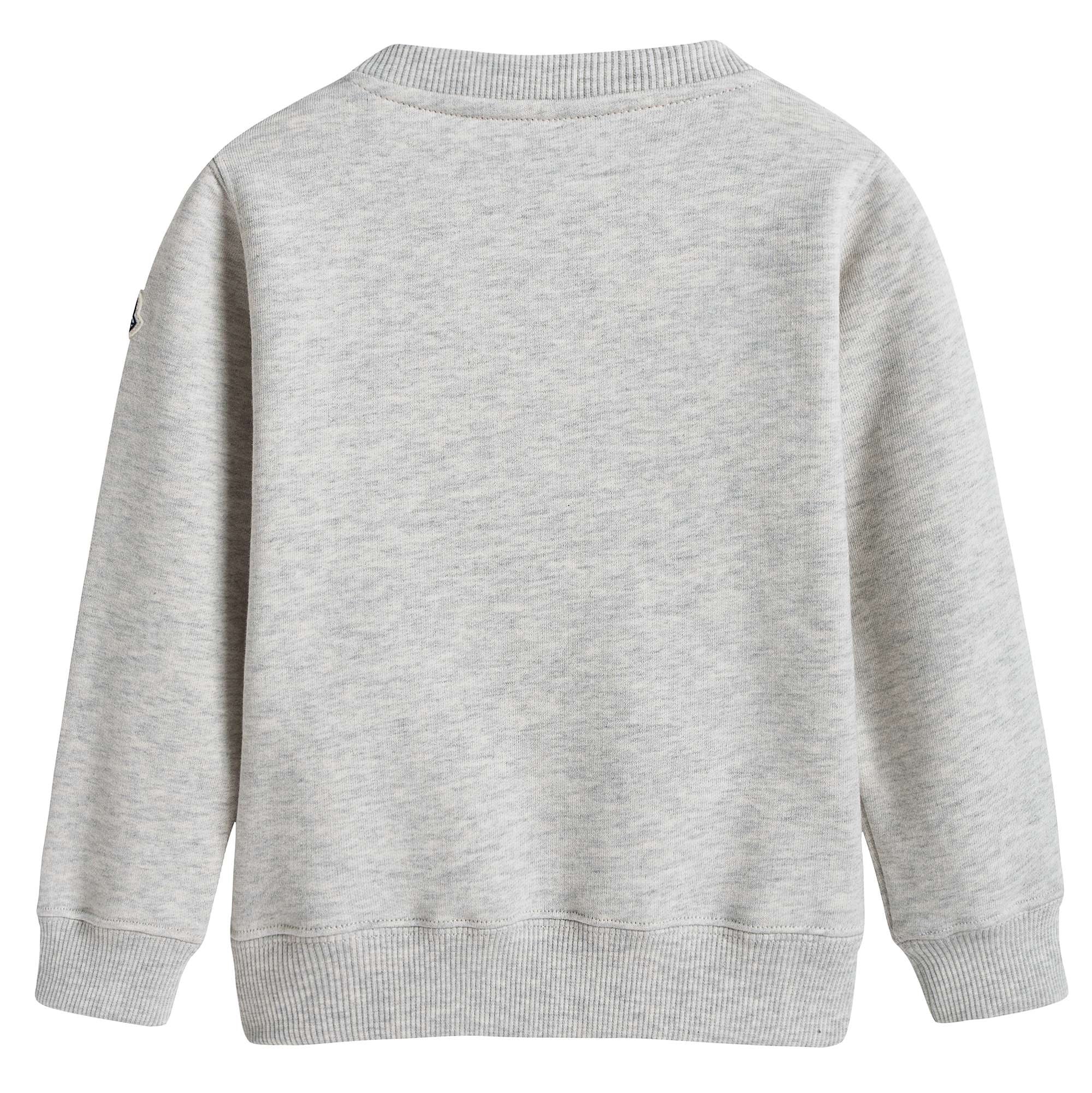Boys & Girls Grey Cotton Sweatshirt