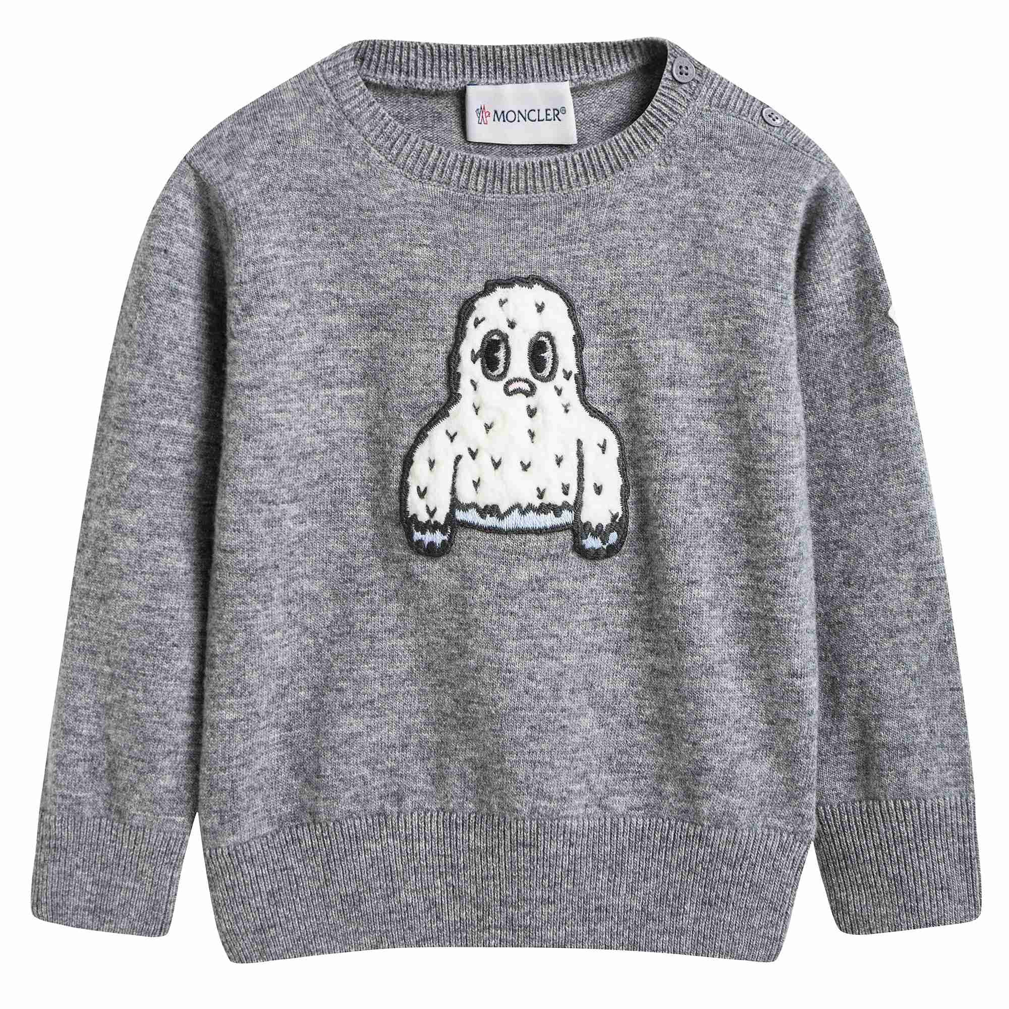 Baby Grey Knitted Sweater